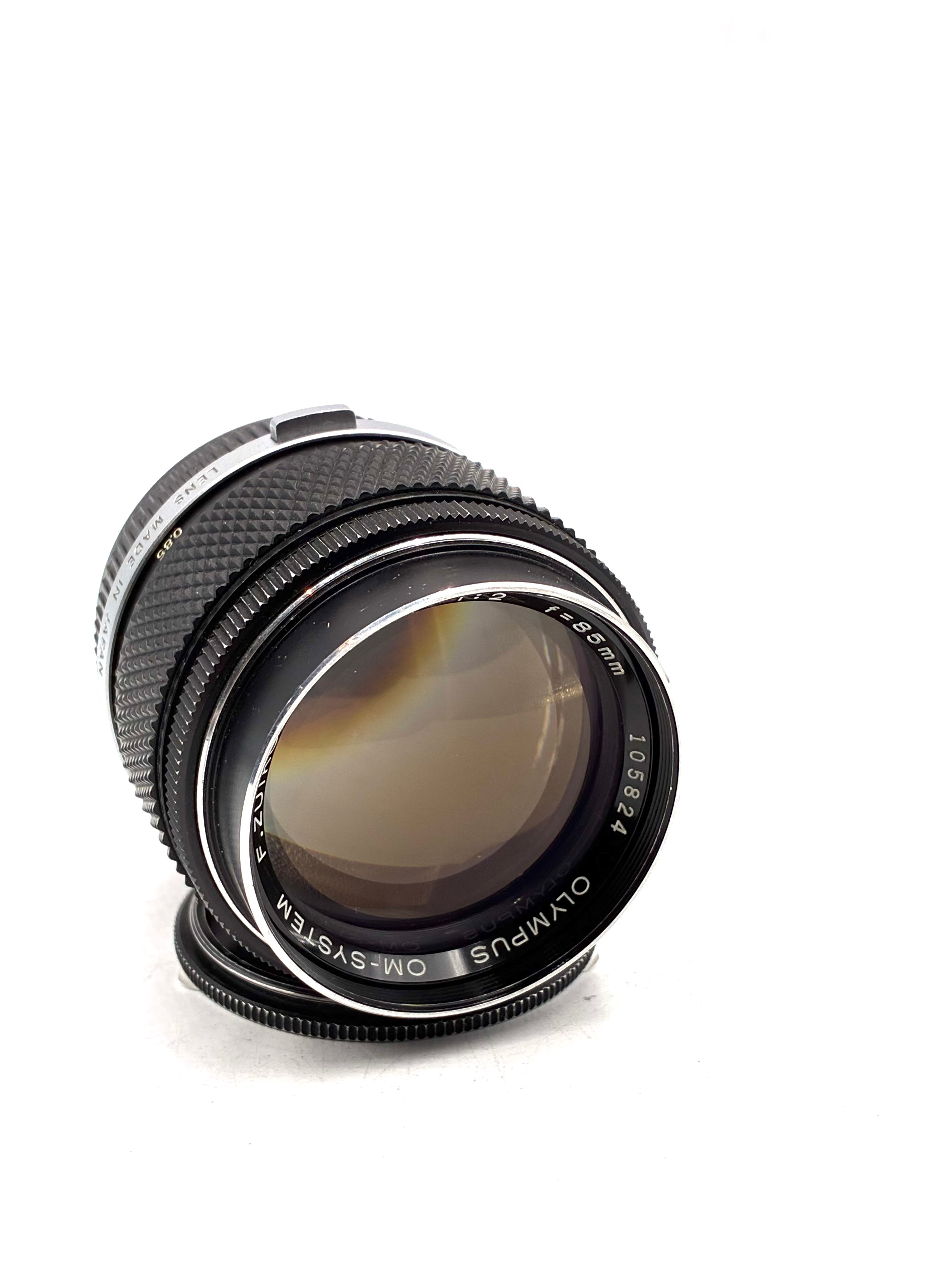 Used Olympus 85mm F2 F.Zuiko Auto-T Manual Focus Lens