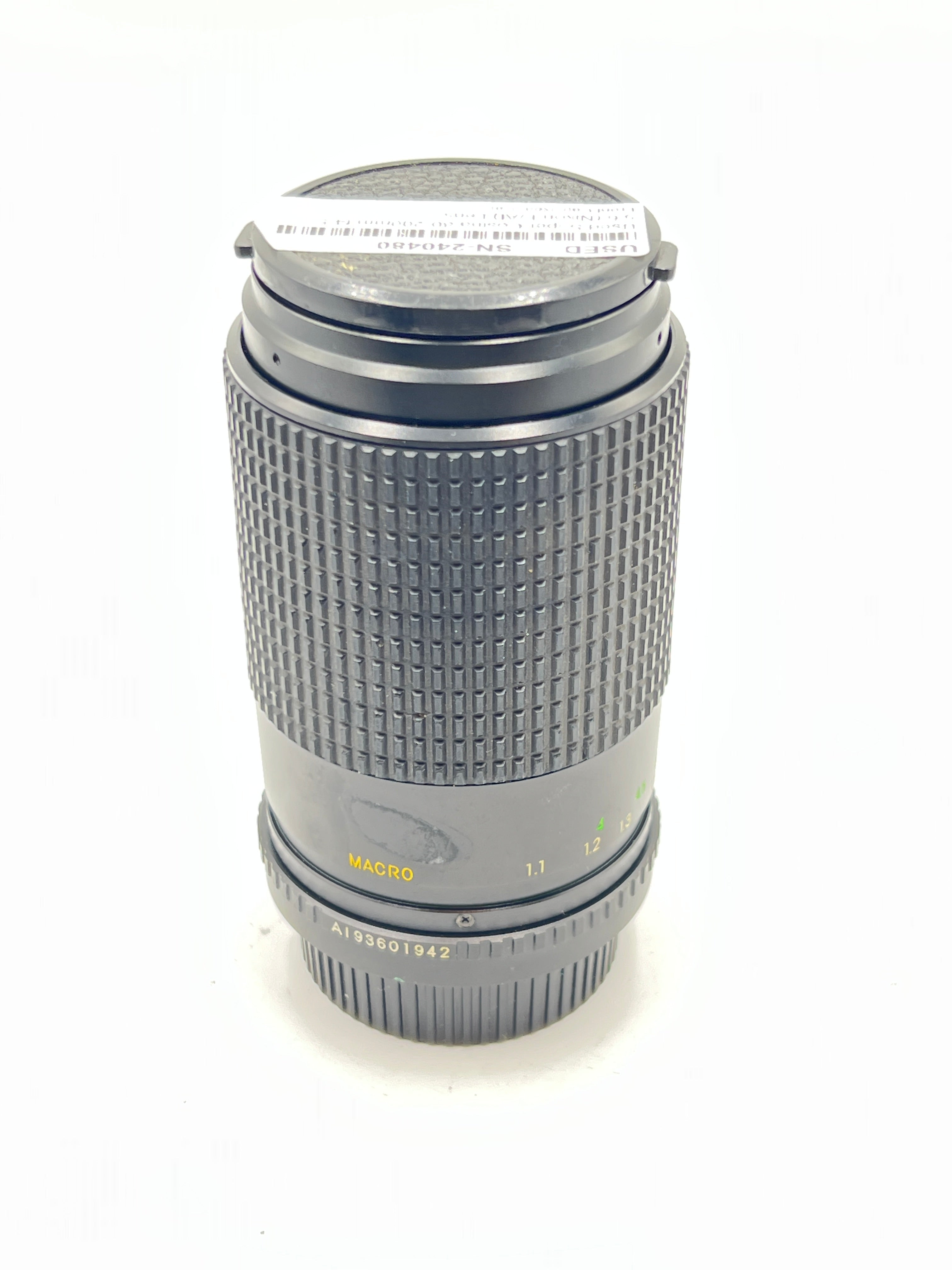 Used Super Cosina 80-200mm f4.5-5.6 (Nikon-F/AI) Lens