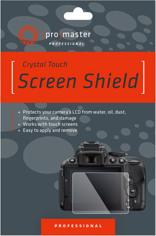 Promaster 6317 Crystal Touch Screen Shield - Canon G7X Mark III, PowerShot V1, T8i, EOS R50, EOS R8