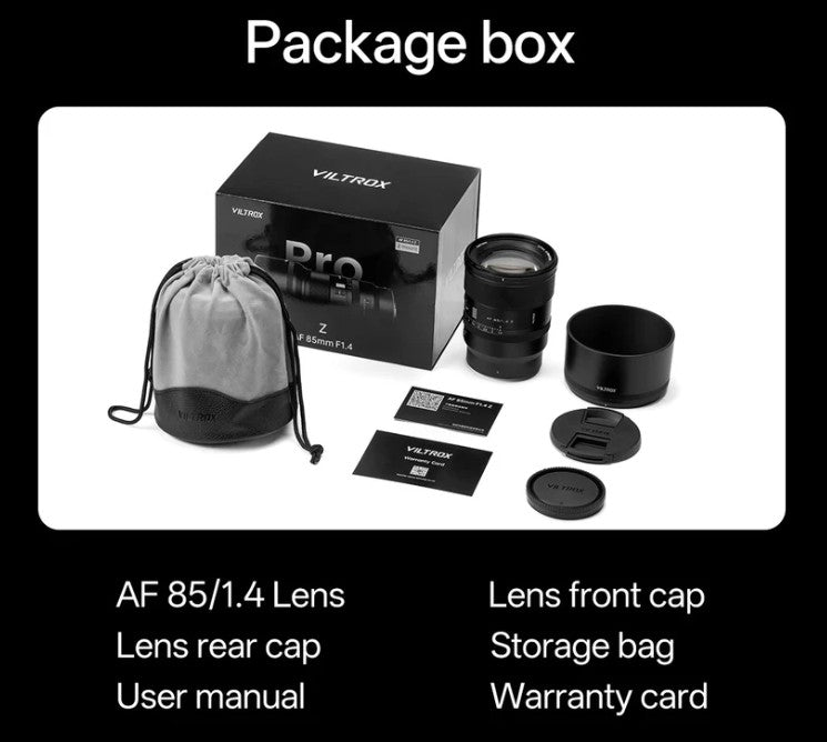 Viltrox AF 85mm f/1.4 Pro Z Lens (Nikon Z)