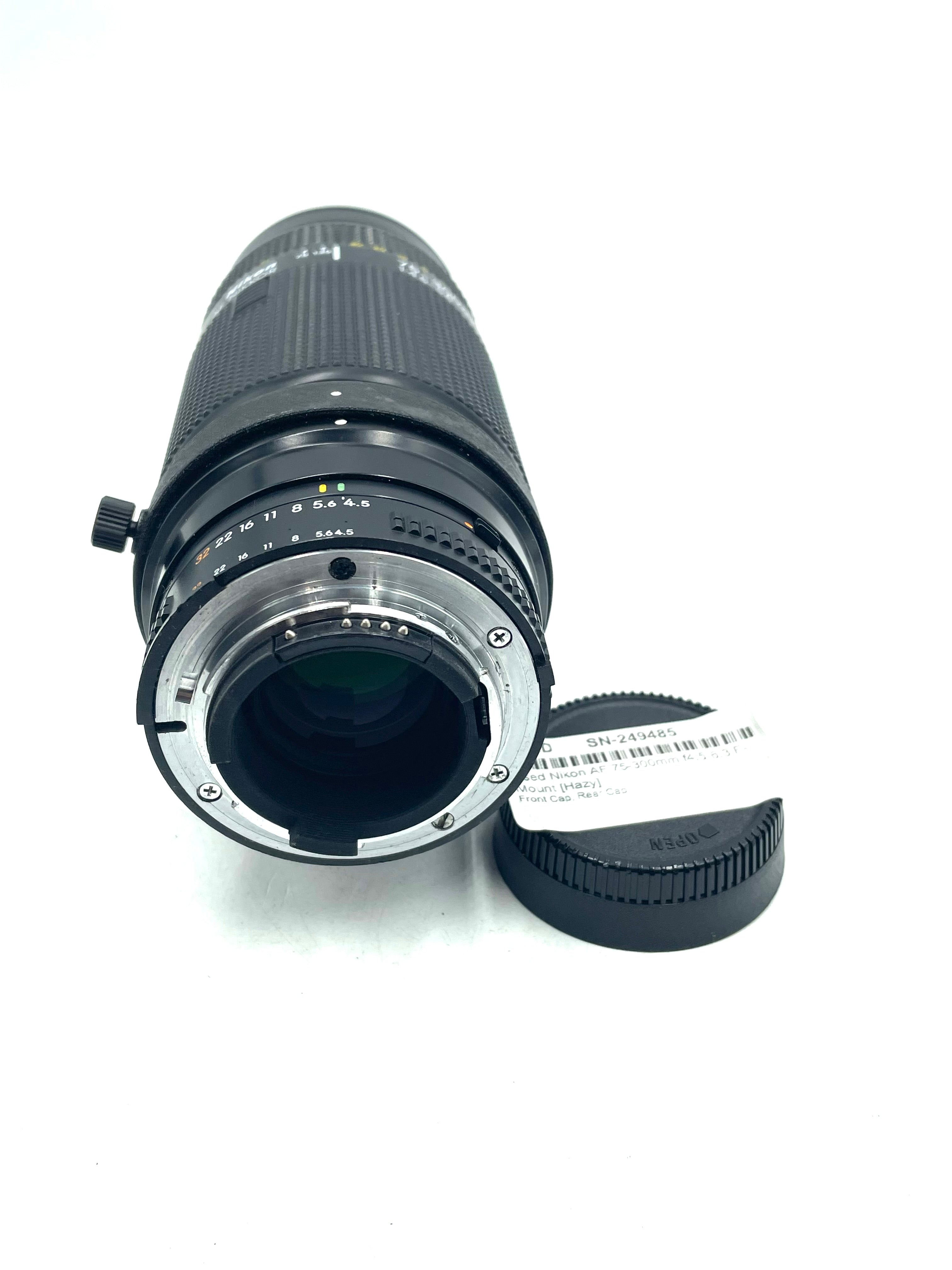 Used Nikon 75-300mm f4.5-6.3 AF (F-Mount)
