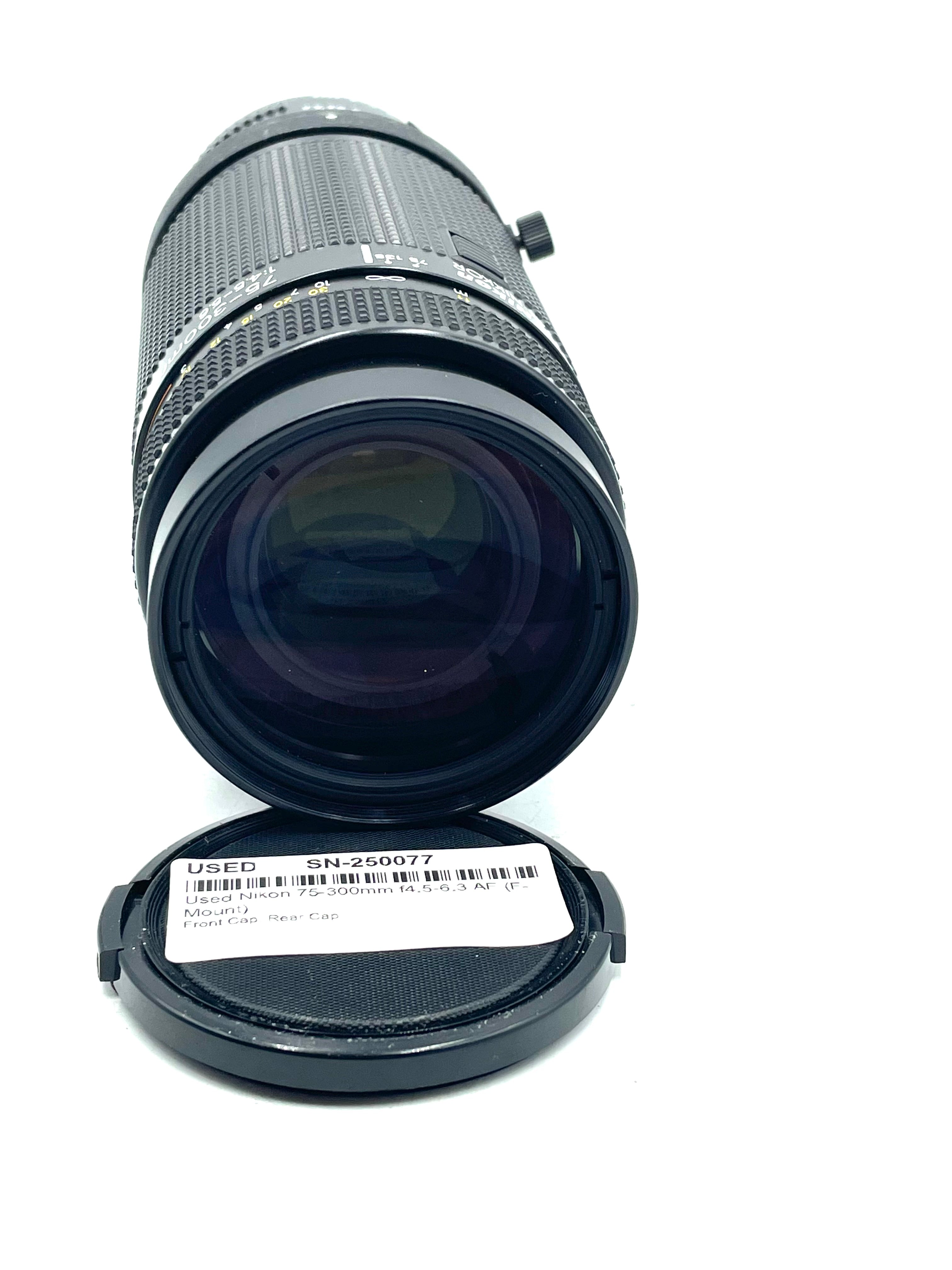 Used Nikon 75-300mm f4.5-6.3 AF (F-Mount)