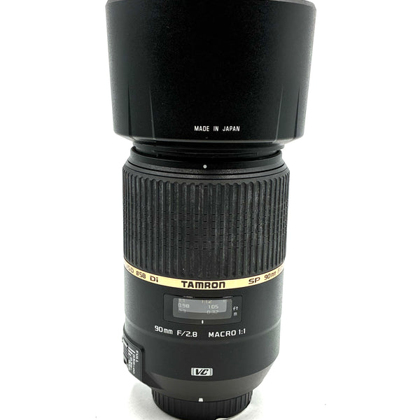 USED Tamron SP 90mm F2.8 Di Macro 1:1 VC USD Lens (Nikon F)