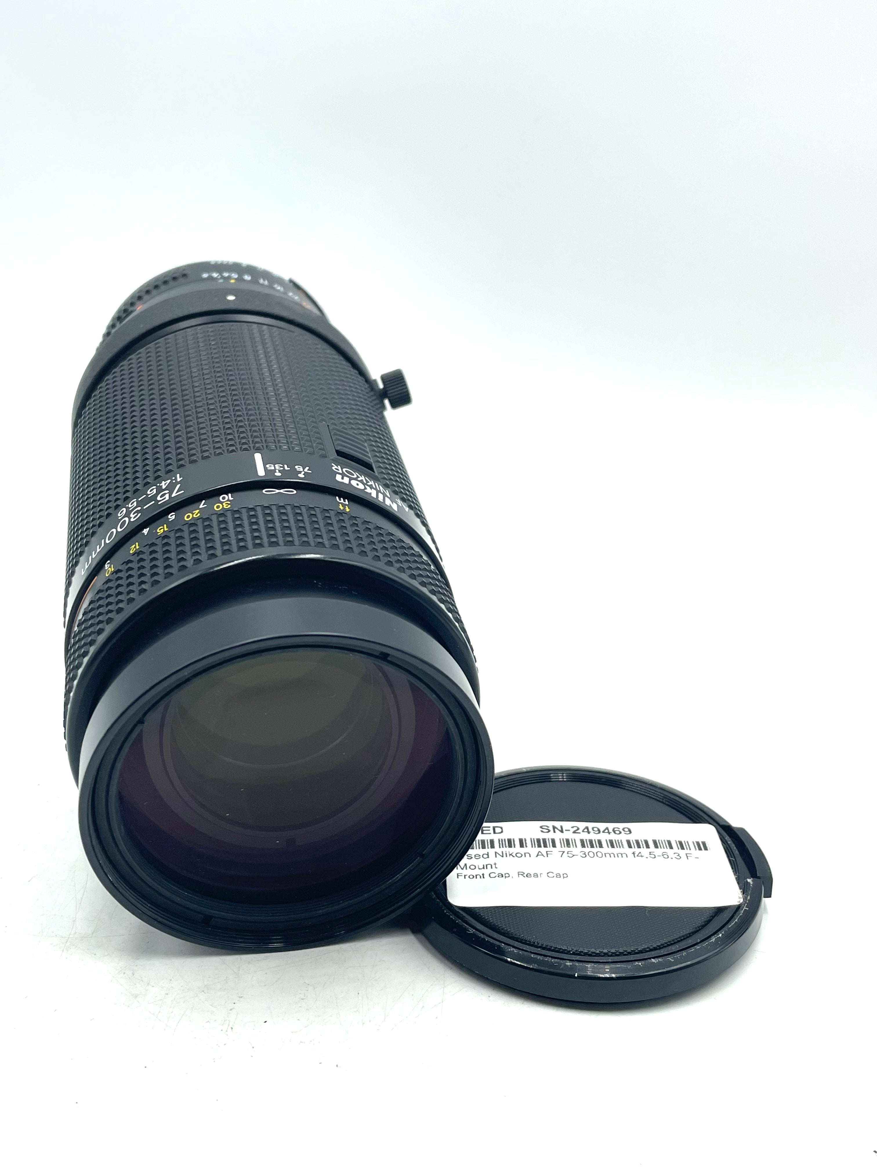Used Nikon 75-300mm f4.5-6.3 AF (F-Mount)
