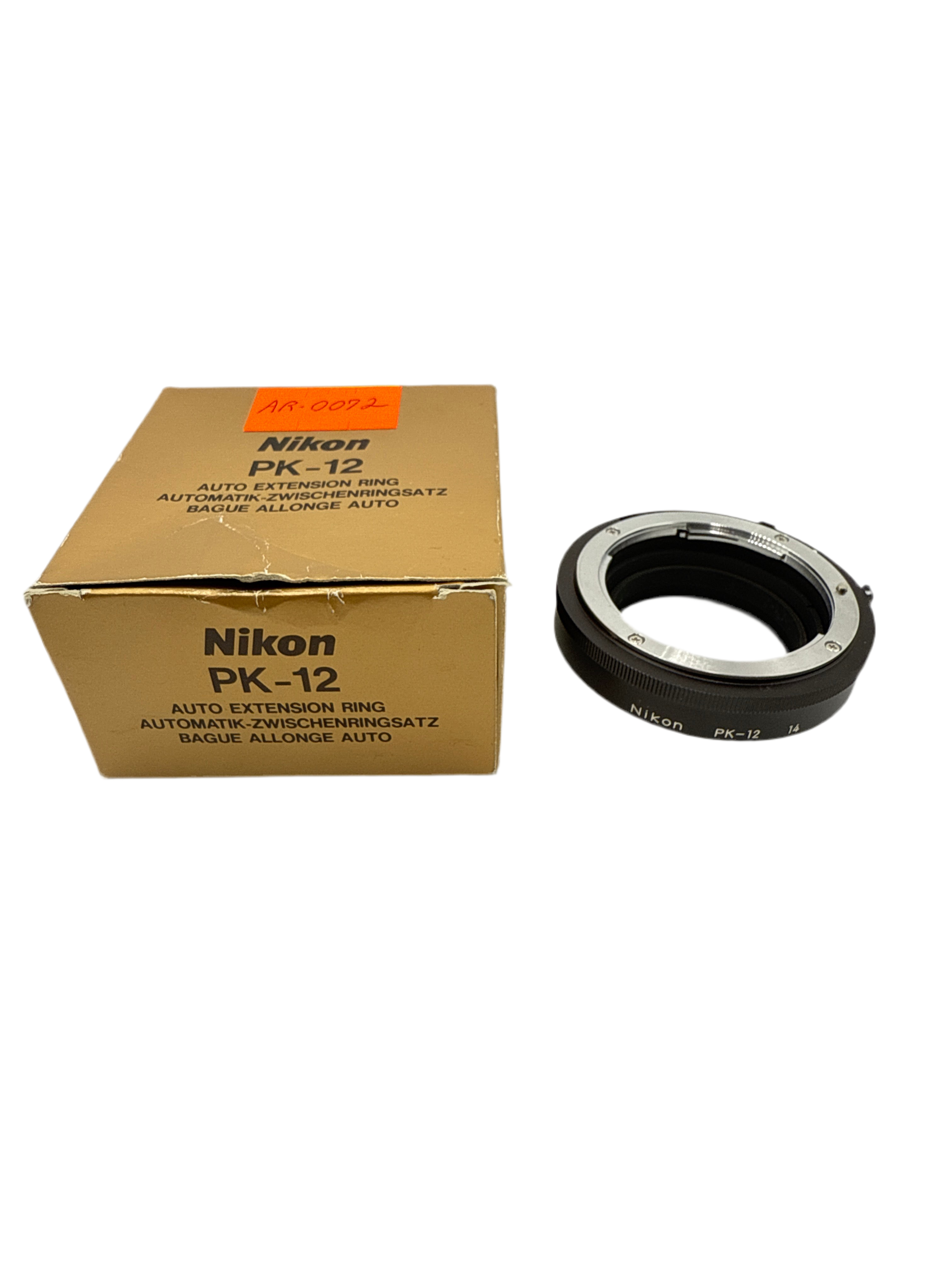 Nikon PK-12 Auto Extension Ring **MINT** (0072)
