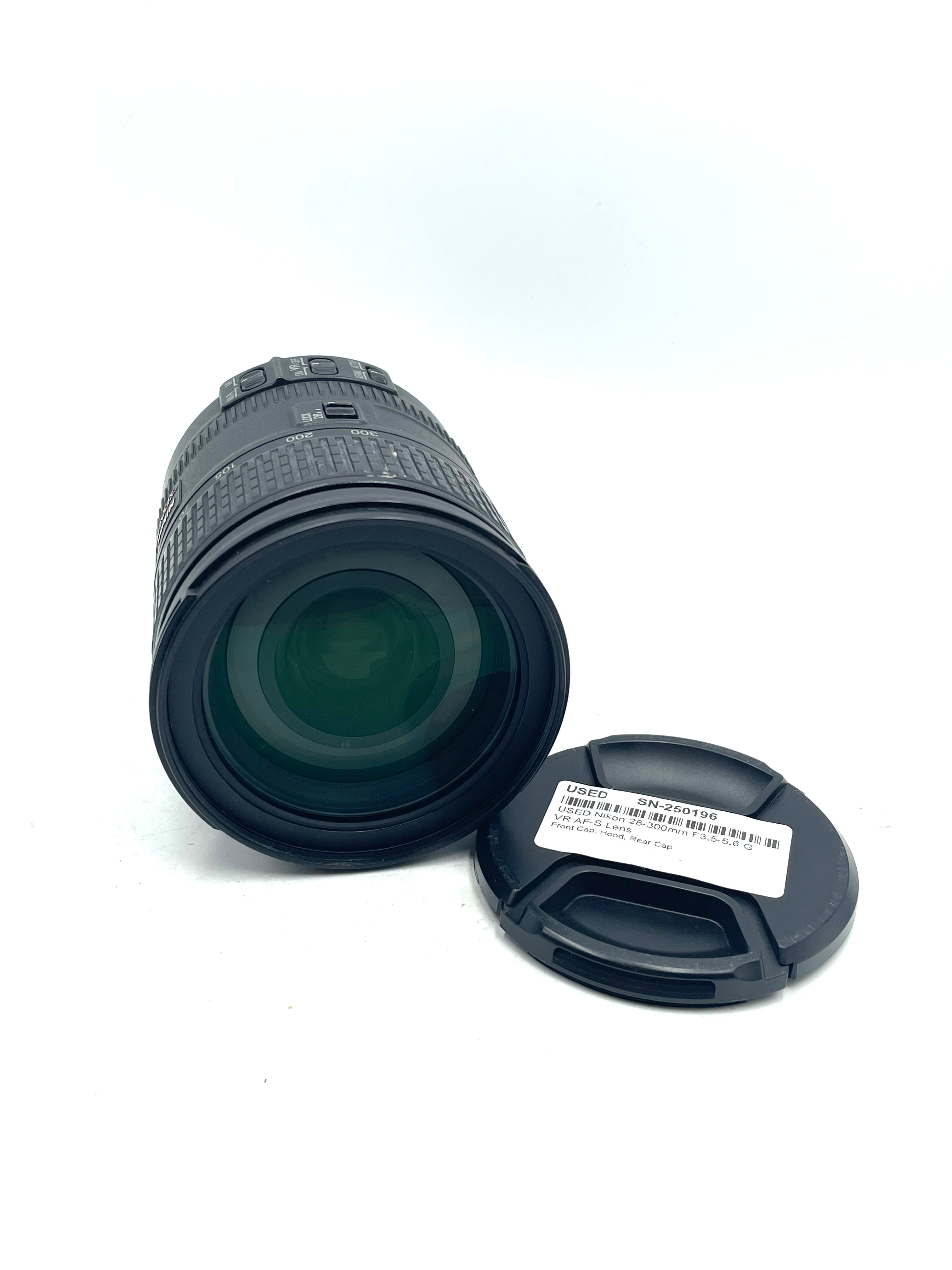 USED Nikon 28-300mm F3.5-5.6 G VR AF-S Lens