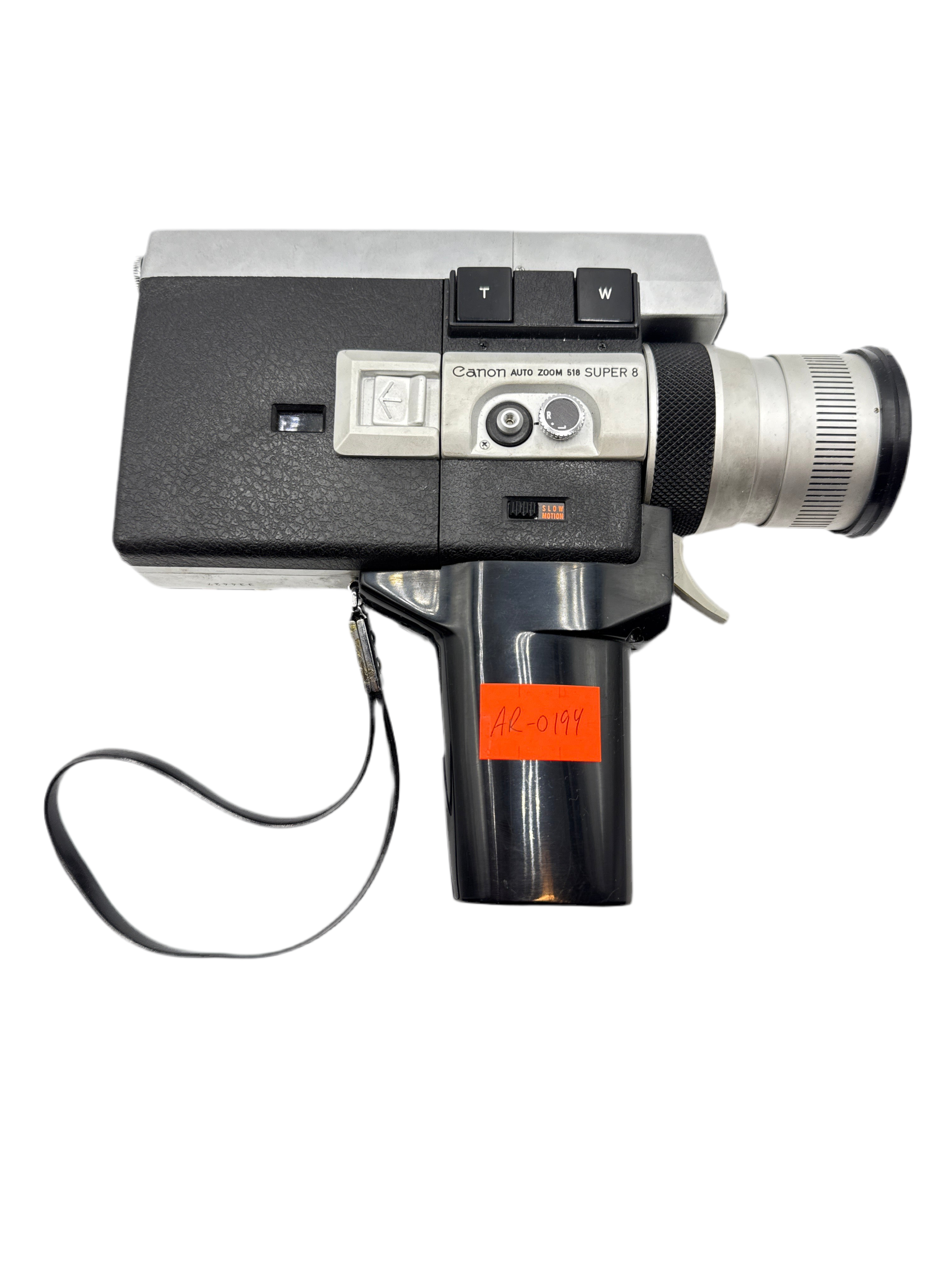 Canon Auto Zoom 518 Super 8 Movie Video Film Camera With Case Untested (0194)