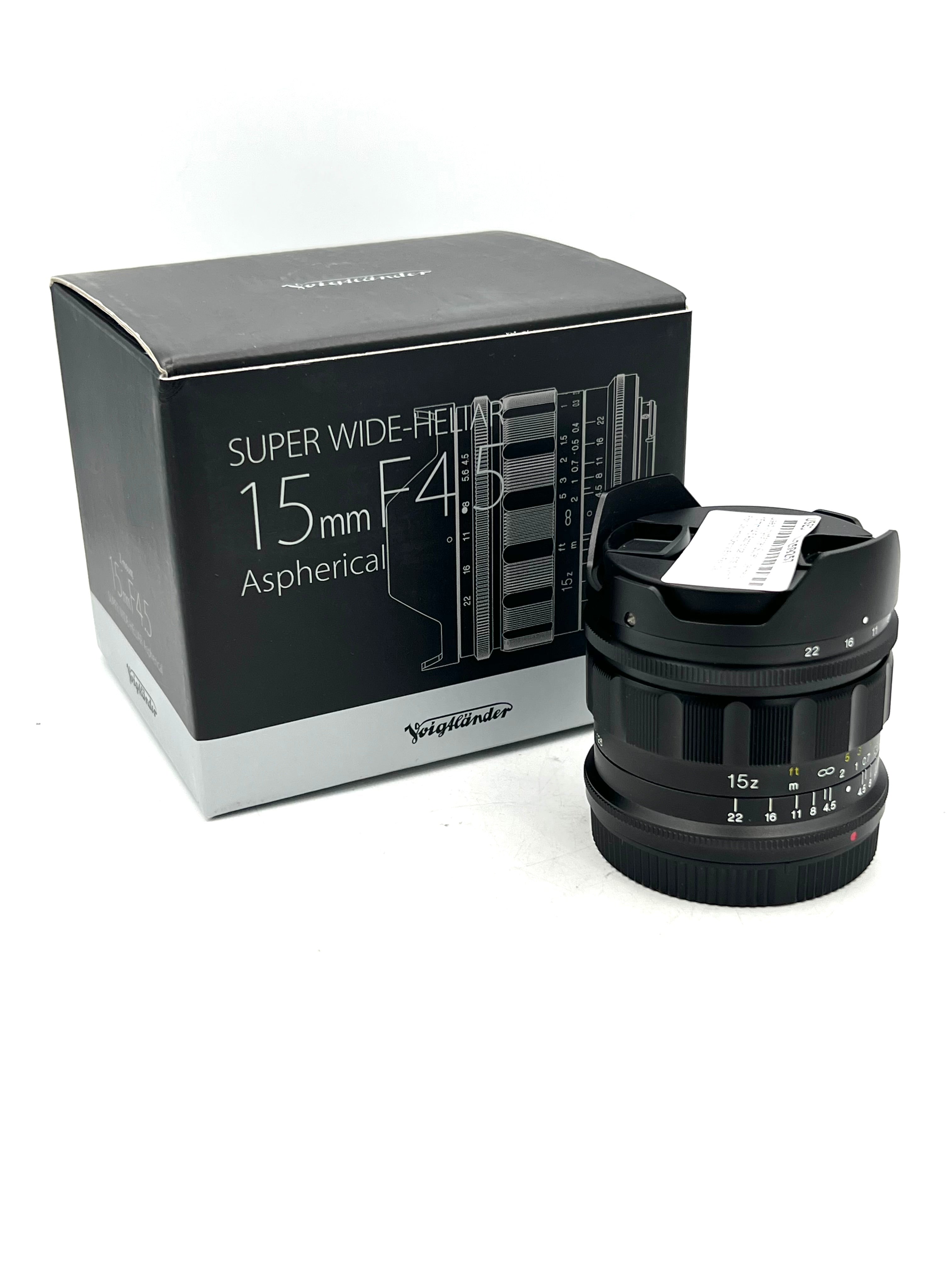 Used Voigtlander Super Wide-Heliar 15mm f/4.5 Aspherical Lens (Nikon Z Mount)