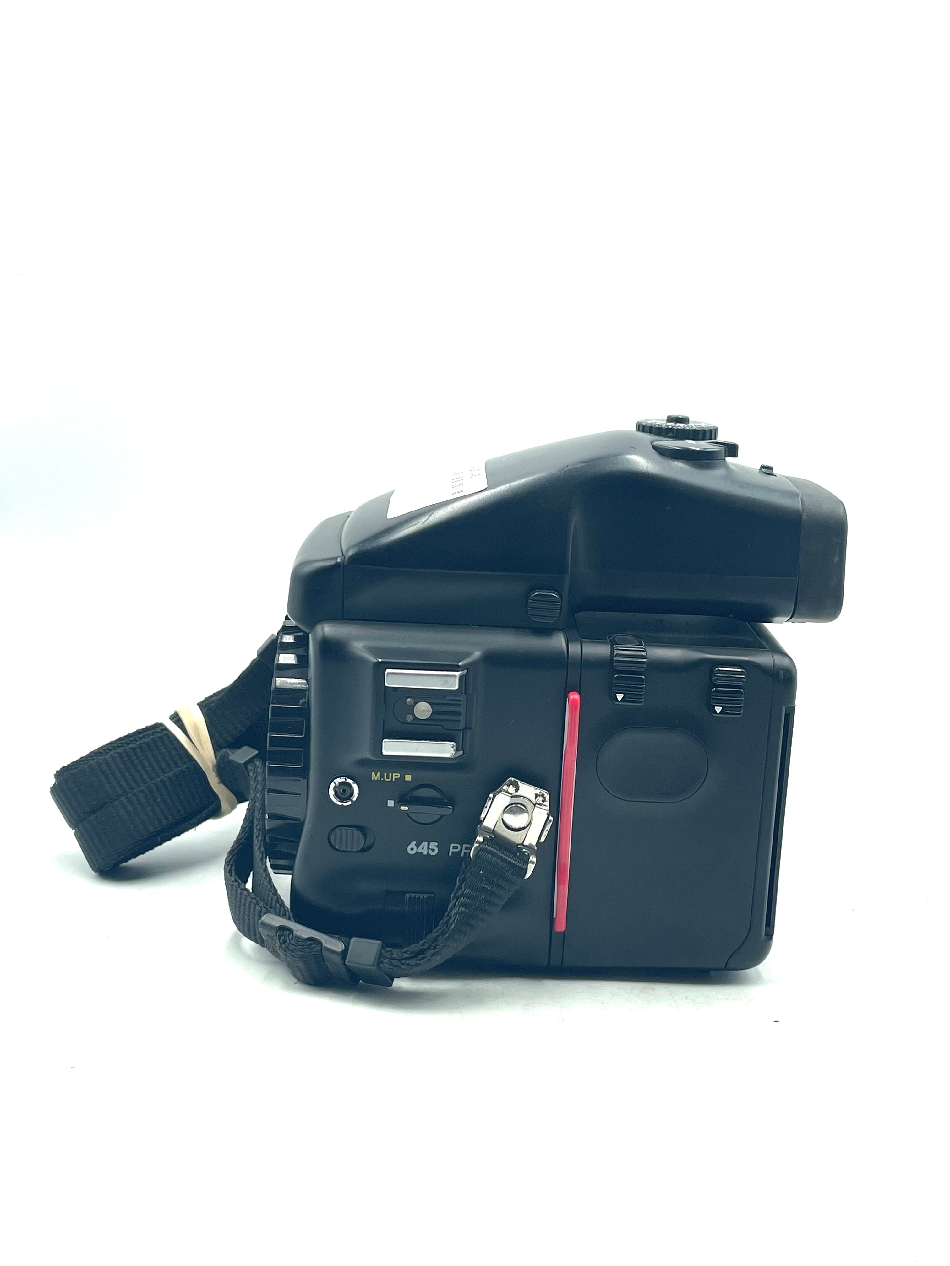 Used Mamiya 645 Pro body w/ winder, prism, 120 film back