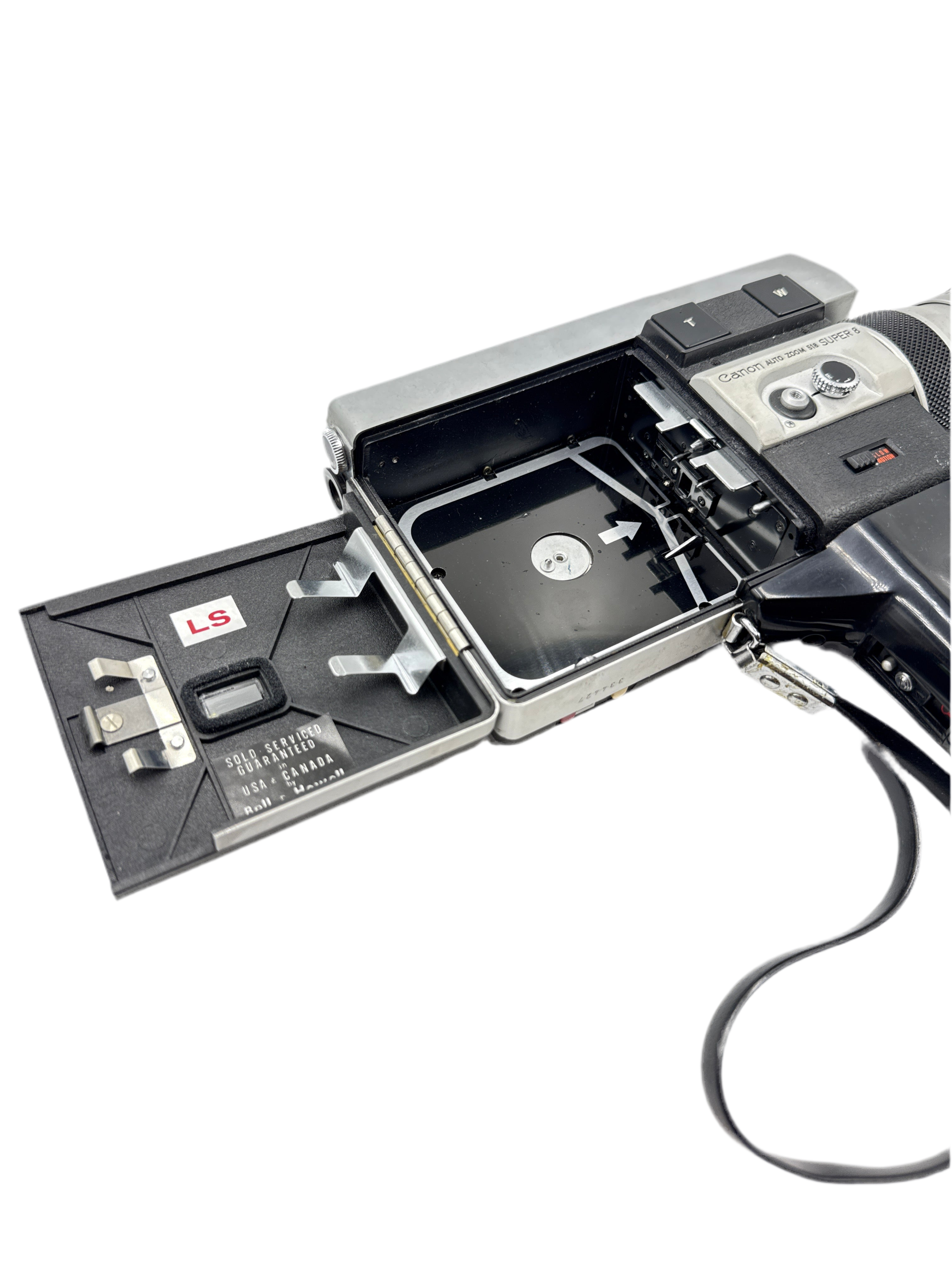 Canon Auto Zoom 518 Super 8 Movie Video Film Camera With Case Untested (0194)