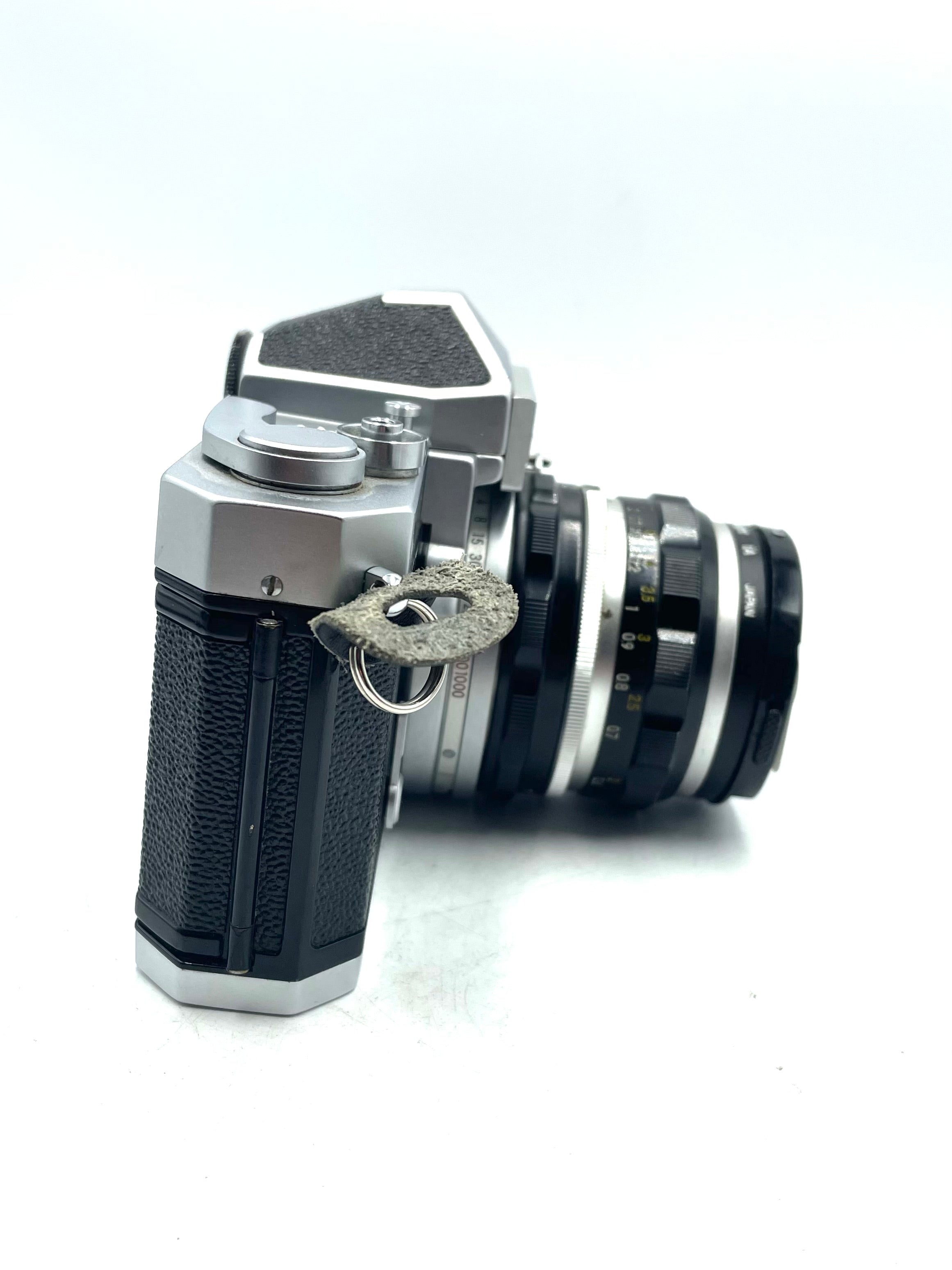 Used Nikon Nikkormat FTN w/ 50mm f2 Manual Film SLR Camera (Silver)