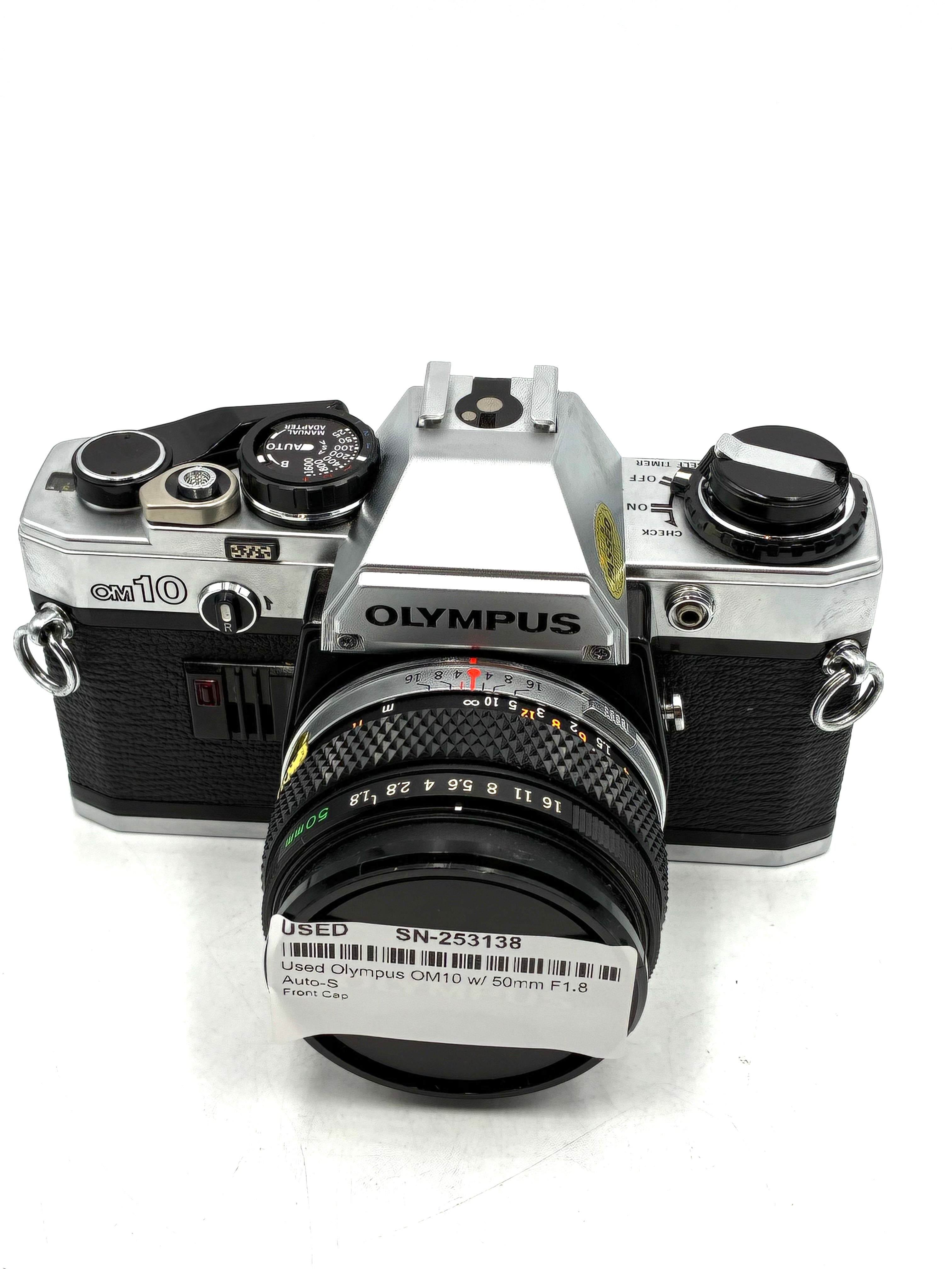 Used Olympus OM10 w/ 50mm F1.8 Auto-S