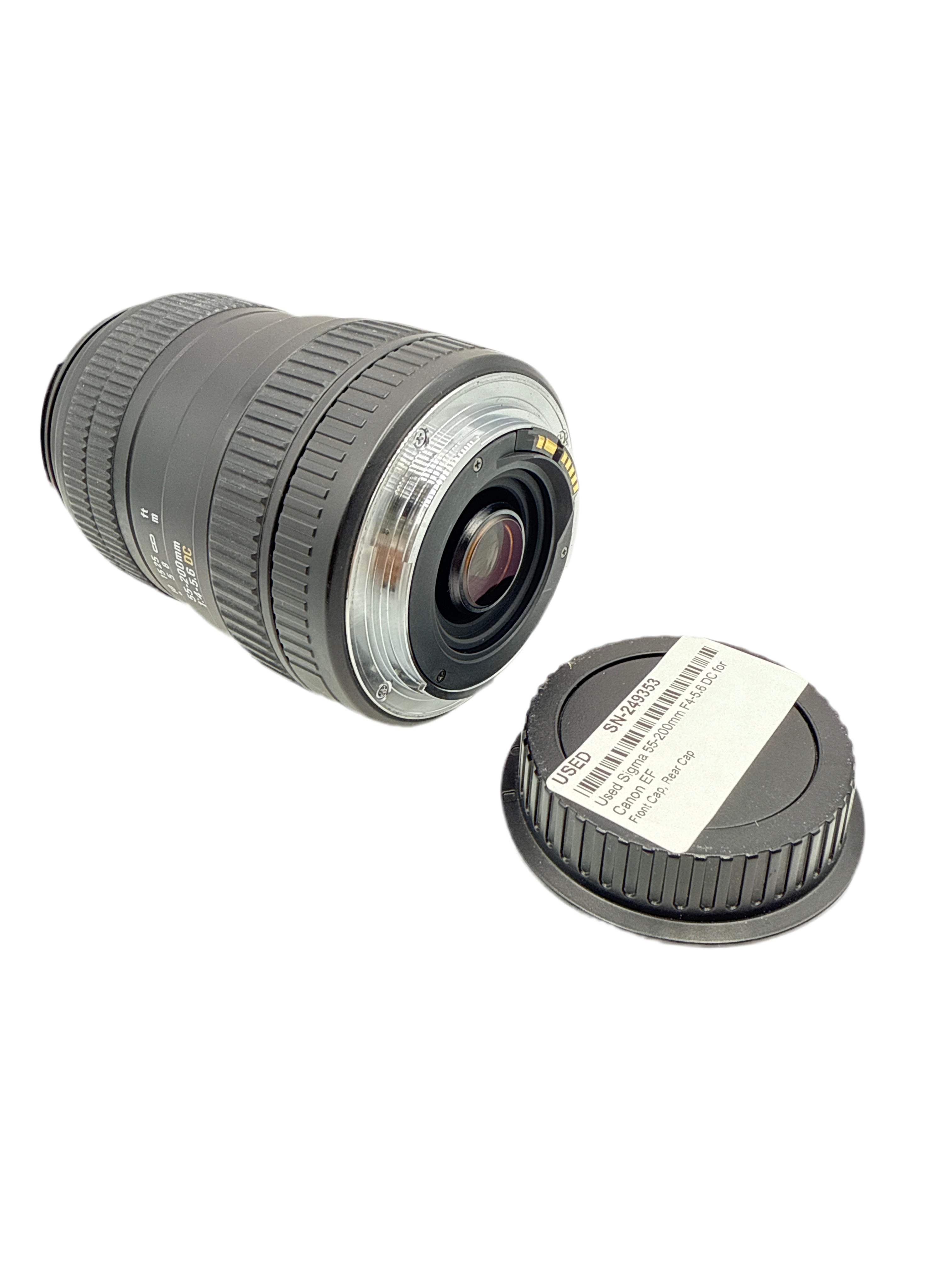 Used Sigma 55-200mm F4-5.6 DC for Canon EF