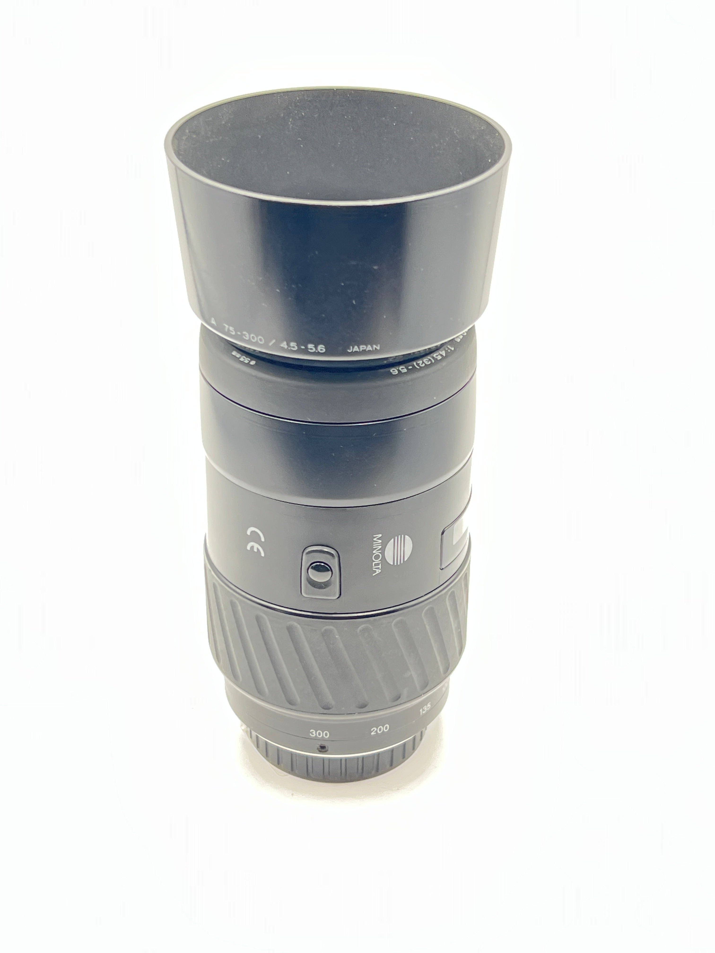 Used Minolta 75-300mm f4.5-5.6 AF (Maxxum/Sony-A) Lens