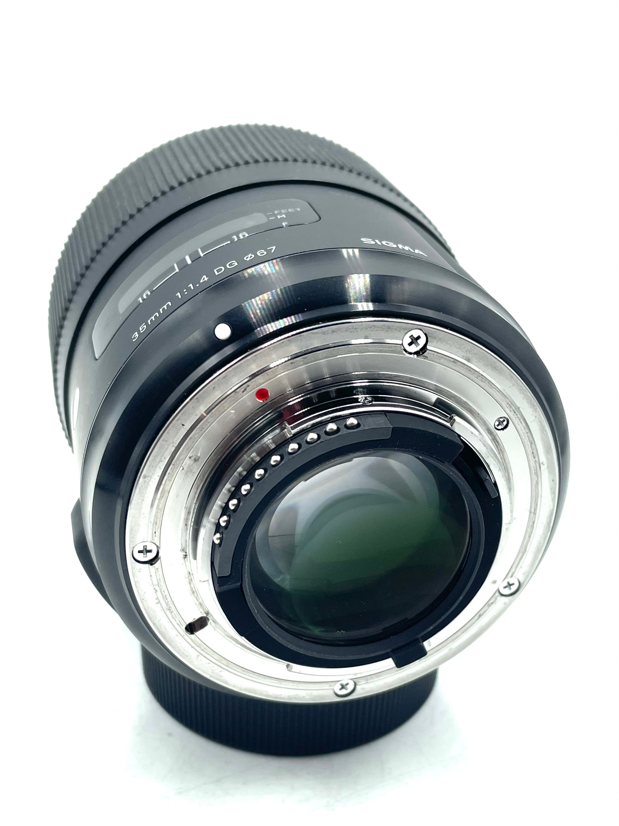 USED Sigma 35mm F1.4 DG HSM Art for Nikon