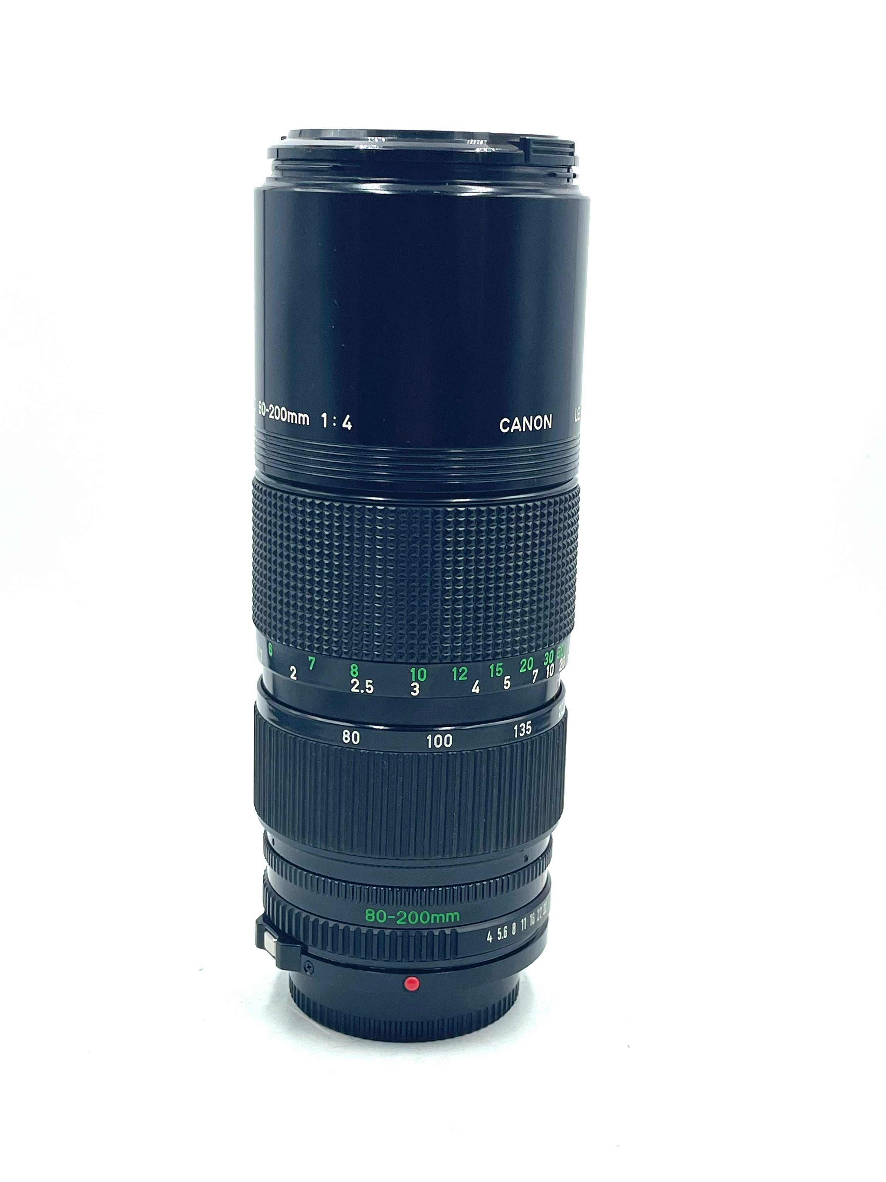 Used Canon 80-200mm F4 FD