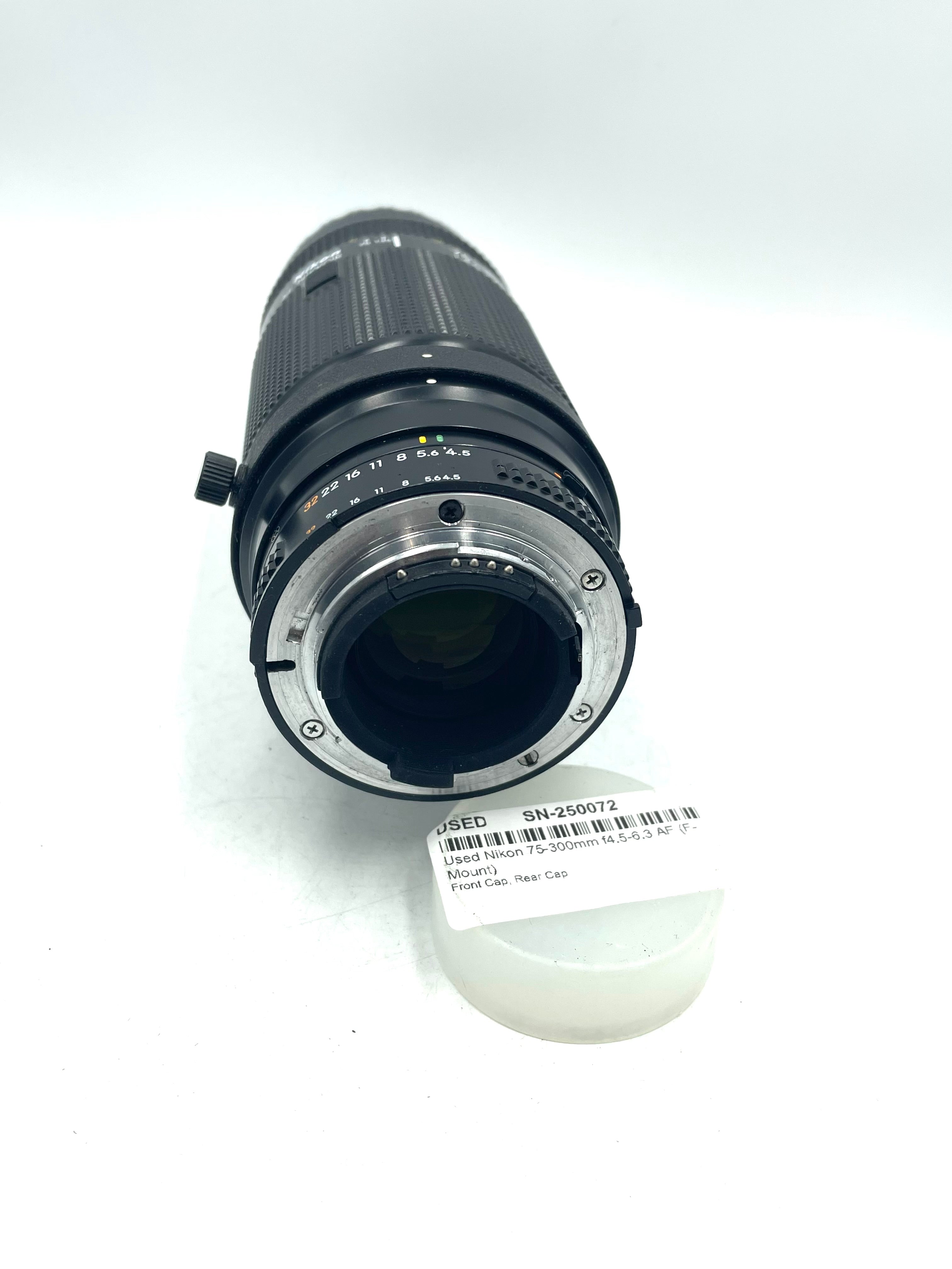 Used Nikon 75-300mm f4.5-6.3 AF (F-Mount)