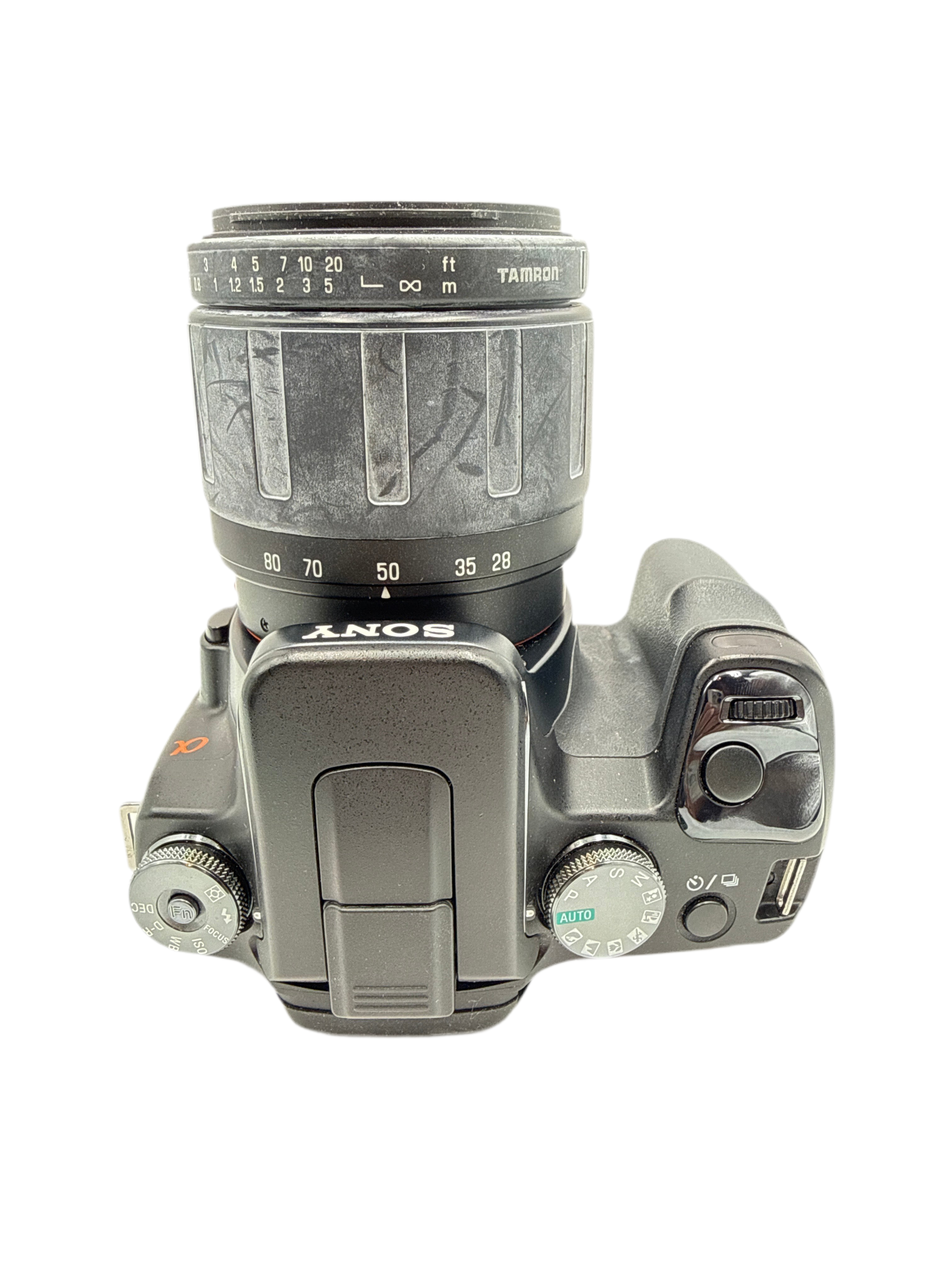 USED Sony A-100 DSLR Camera W/ 28-80mm F3.5-5.6