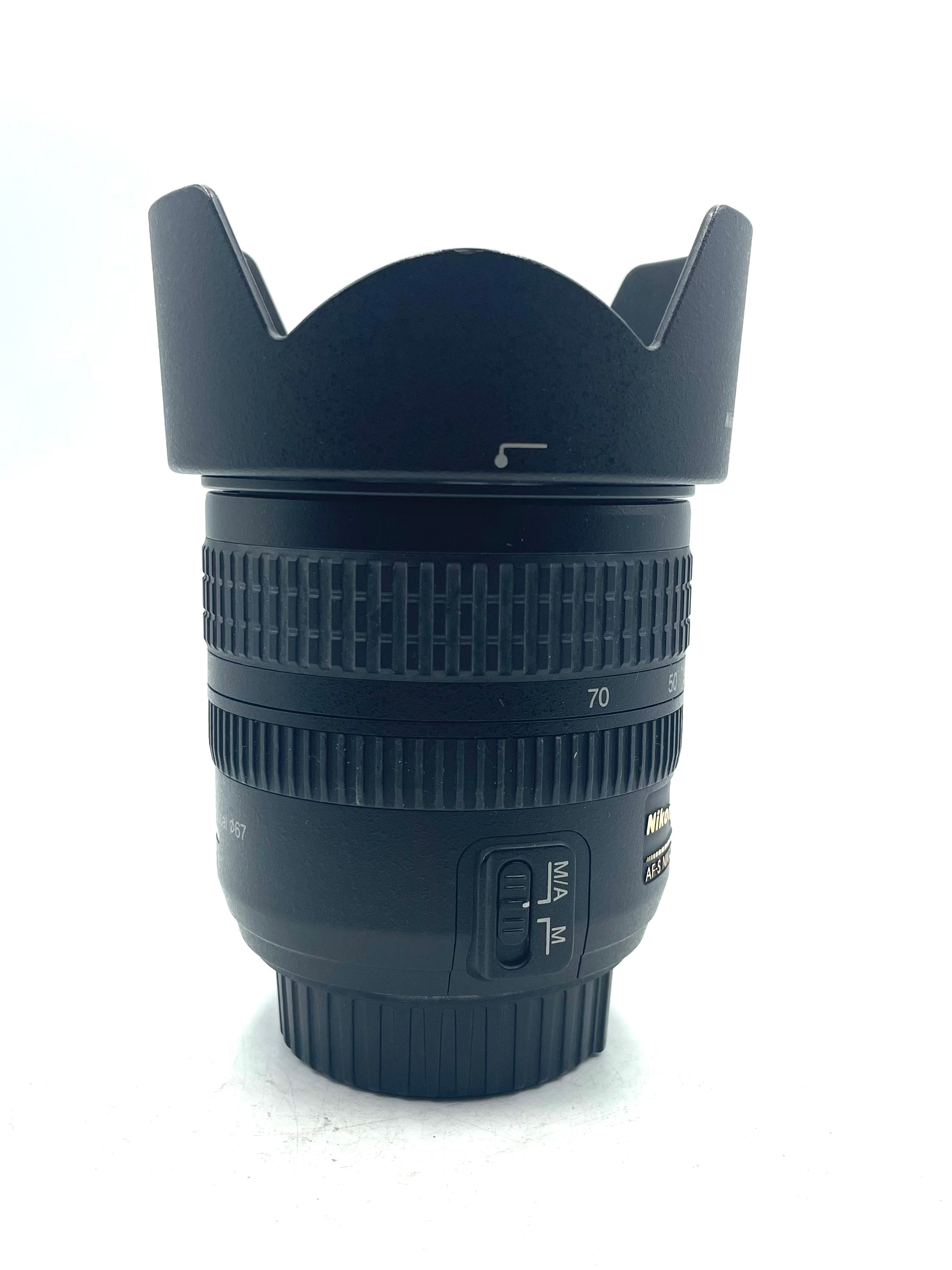 USED NIKON 18-70mm f3.5-4.5 AF-S DX ED