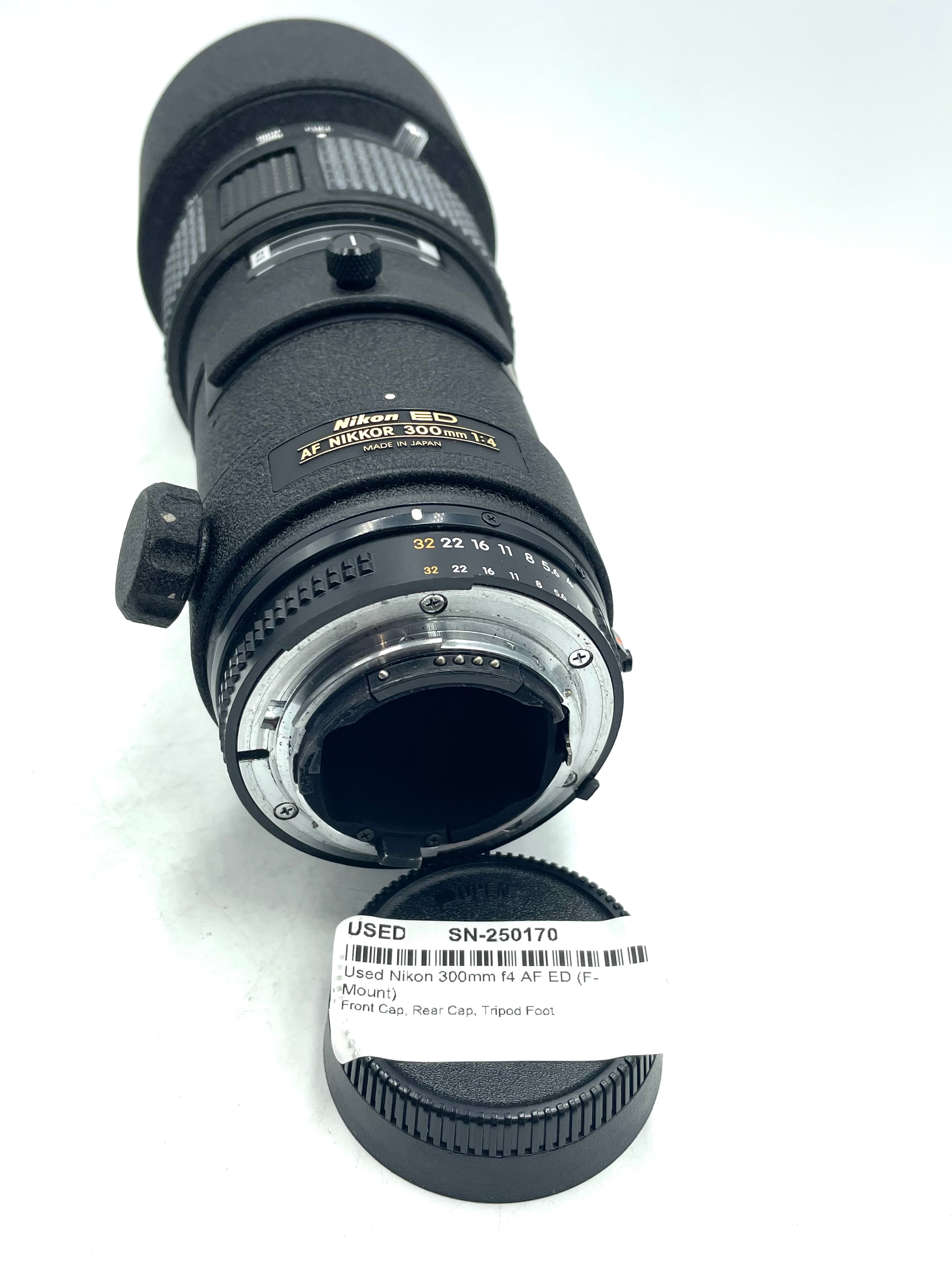 Used Nikon 300mm f4 AF ED (F-Mount)
