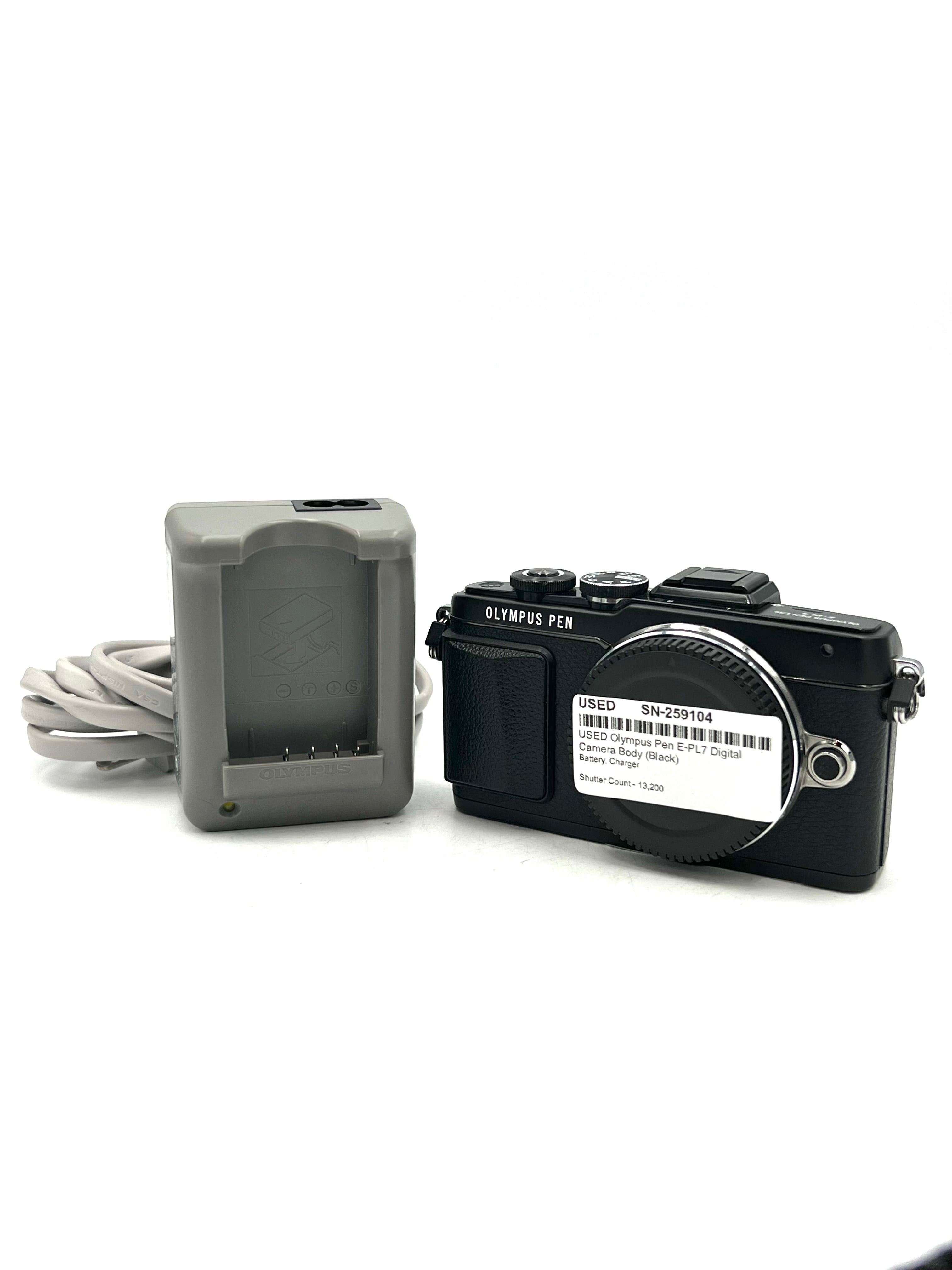 USED Olympus Pen E-PL7 Digital Camera Body (Black)