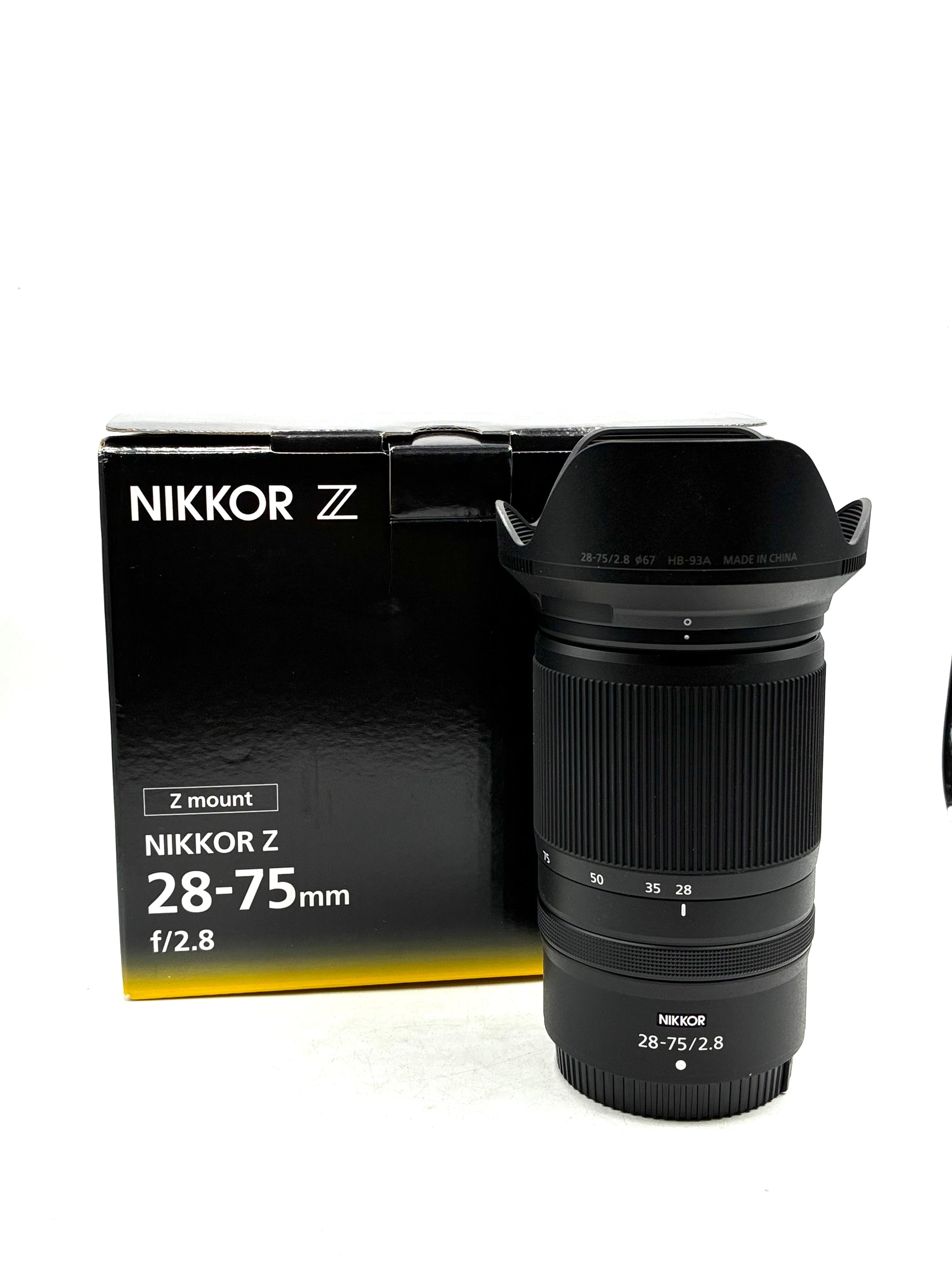Used Nikon Z 28-75mm F2.8 Lens