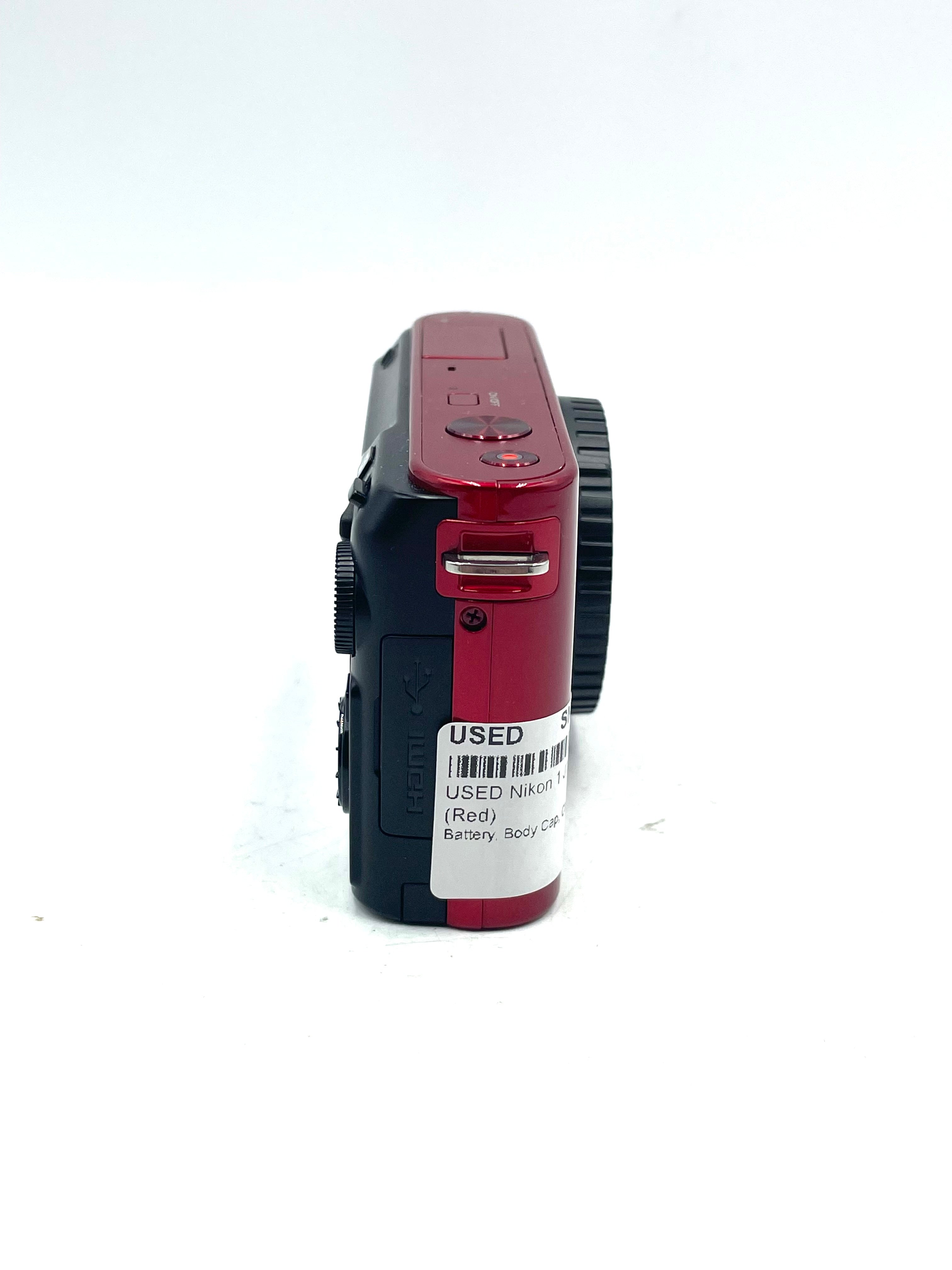 USED Nikon 1 J1 Digital Camera Body (Red)