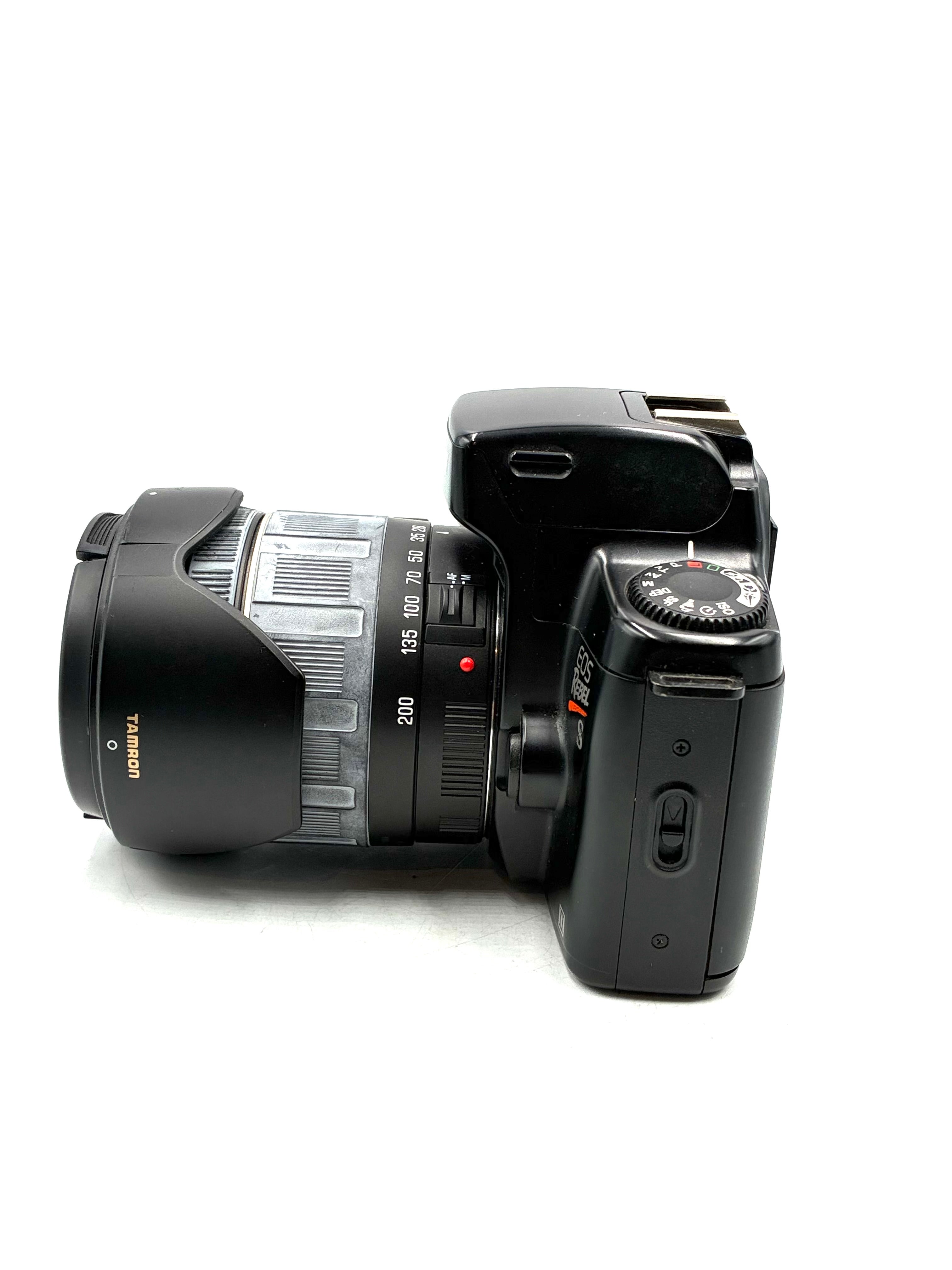 Used Canon EOS Rebel S Film SLR W/ Tamron 28-200 Lens