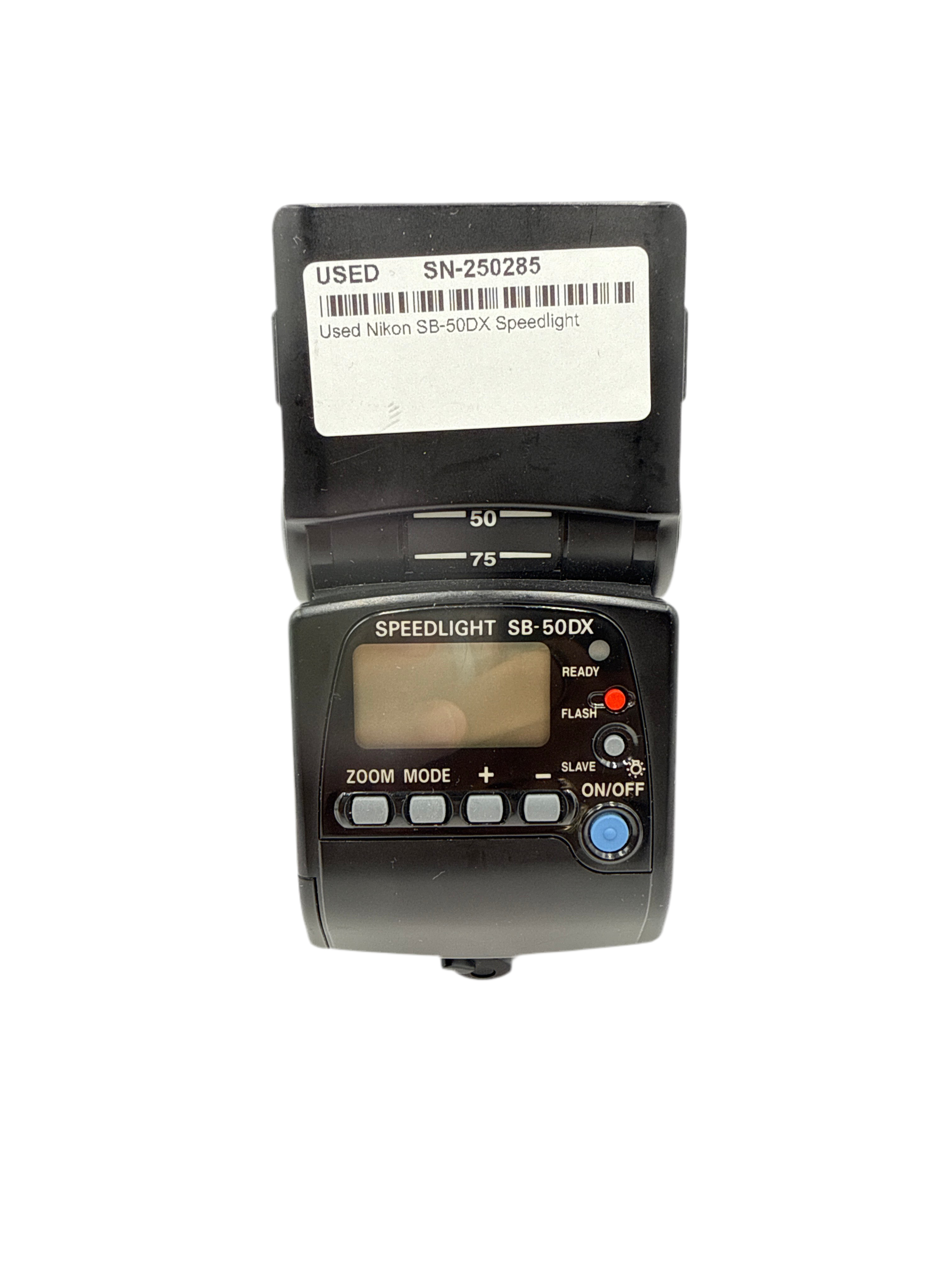 Used Nikon SB-50DX Speedlight