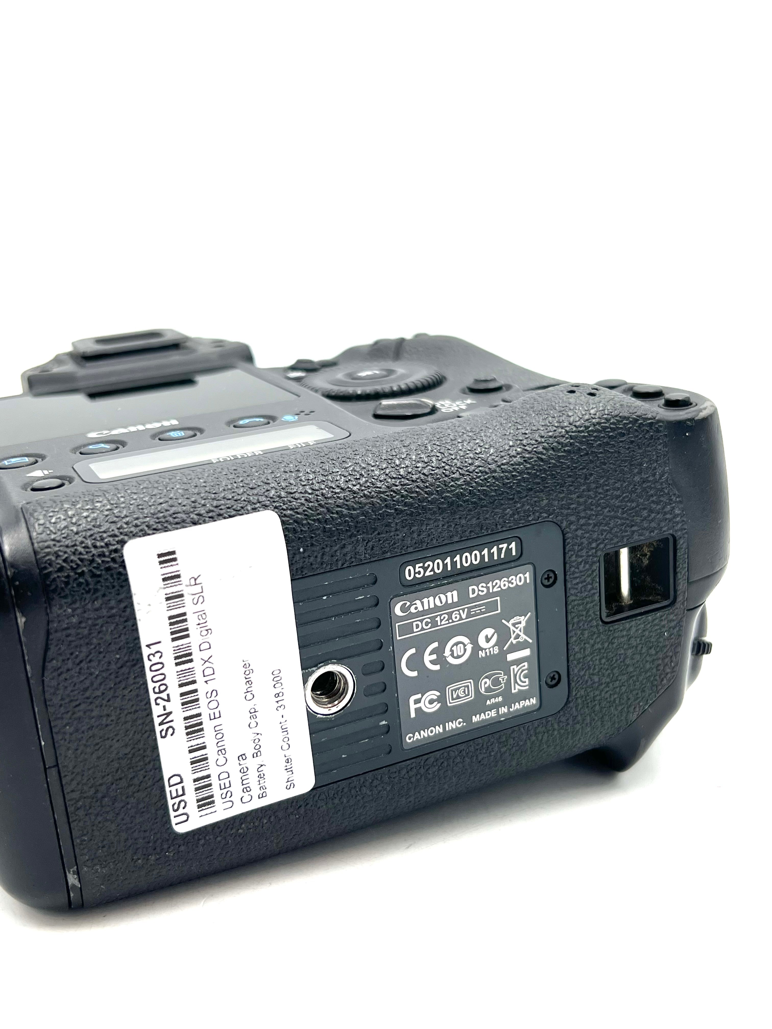 USED Canon EOS 1DX Digital SLR Camera