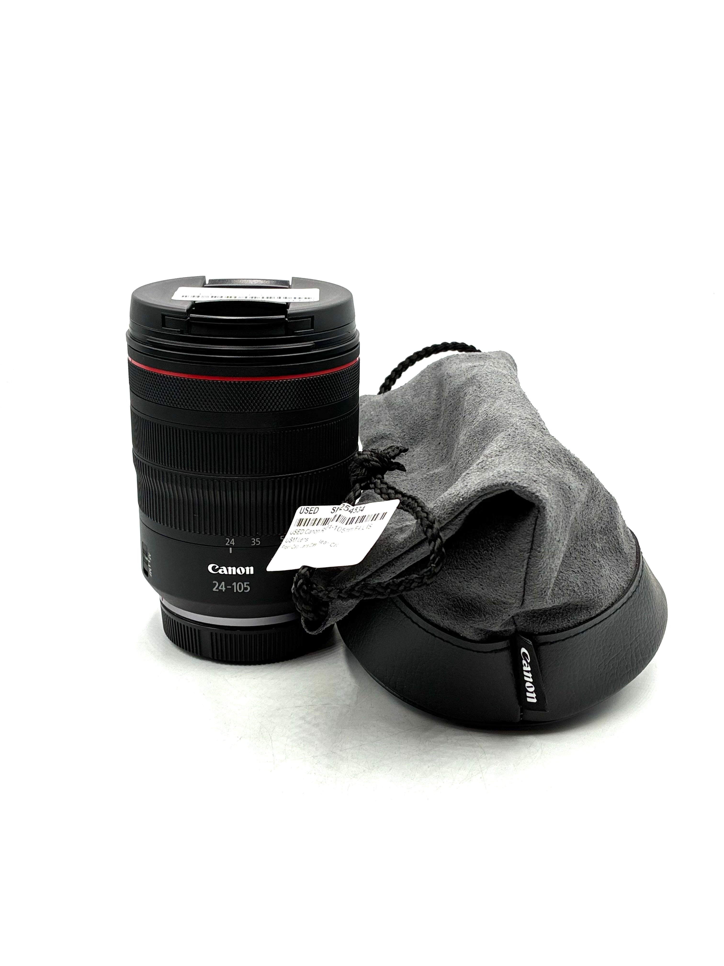 USED Canon RF 24-105mm F4 L IS USM Lens