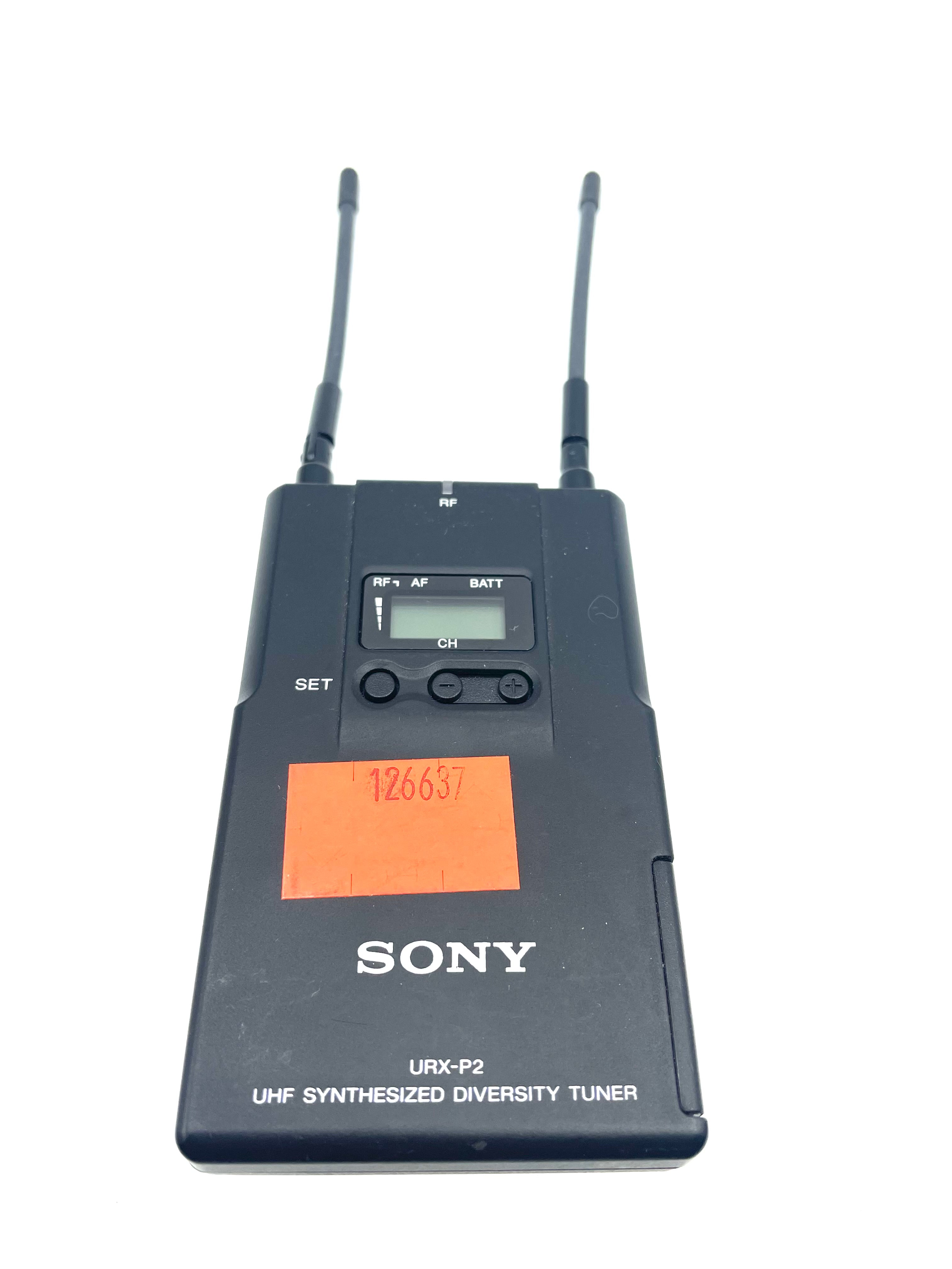 Used Sony URX-P2 UHF Synthesized Diversity Tunner