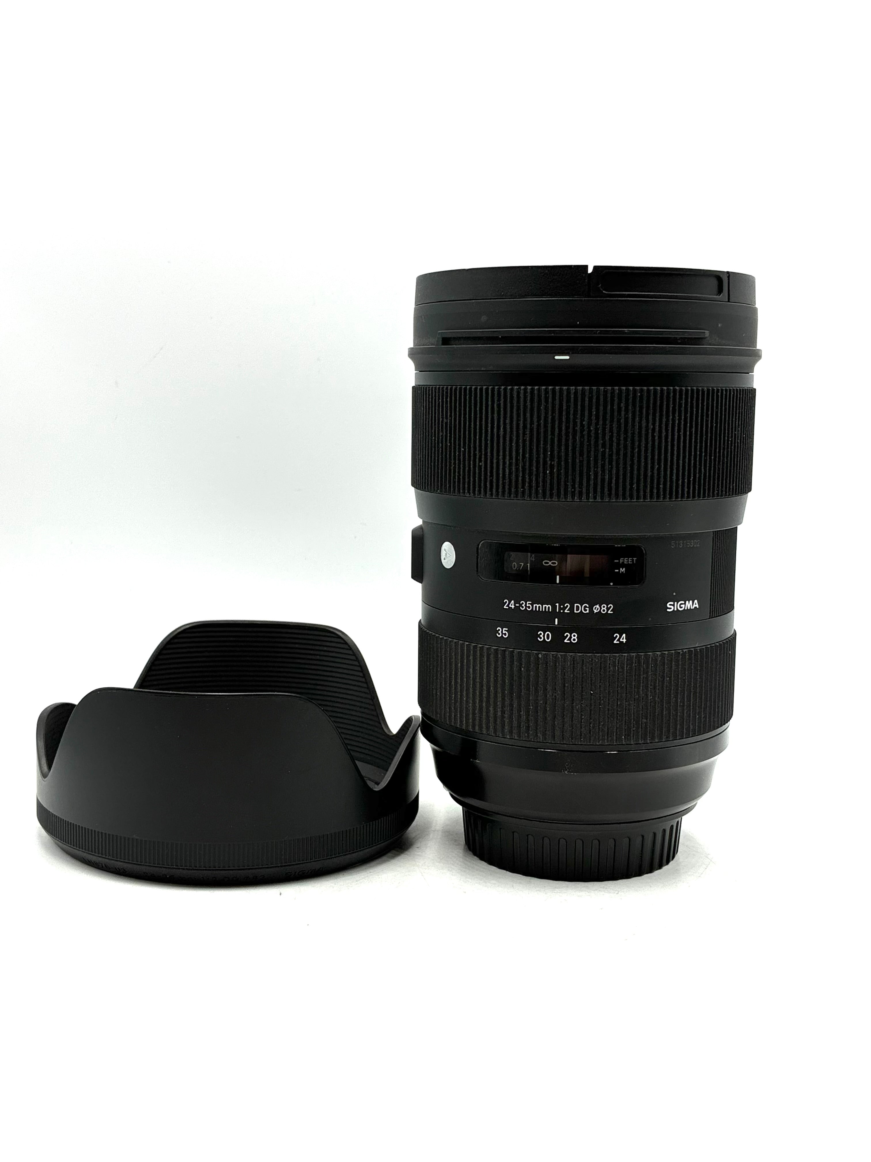 USED Sigma 24-35mm f/2 DG HSM Art Lens for  Canon