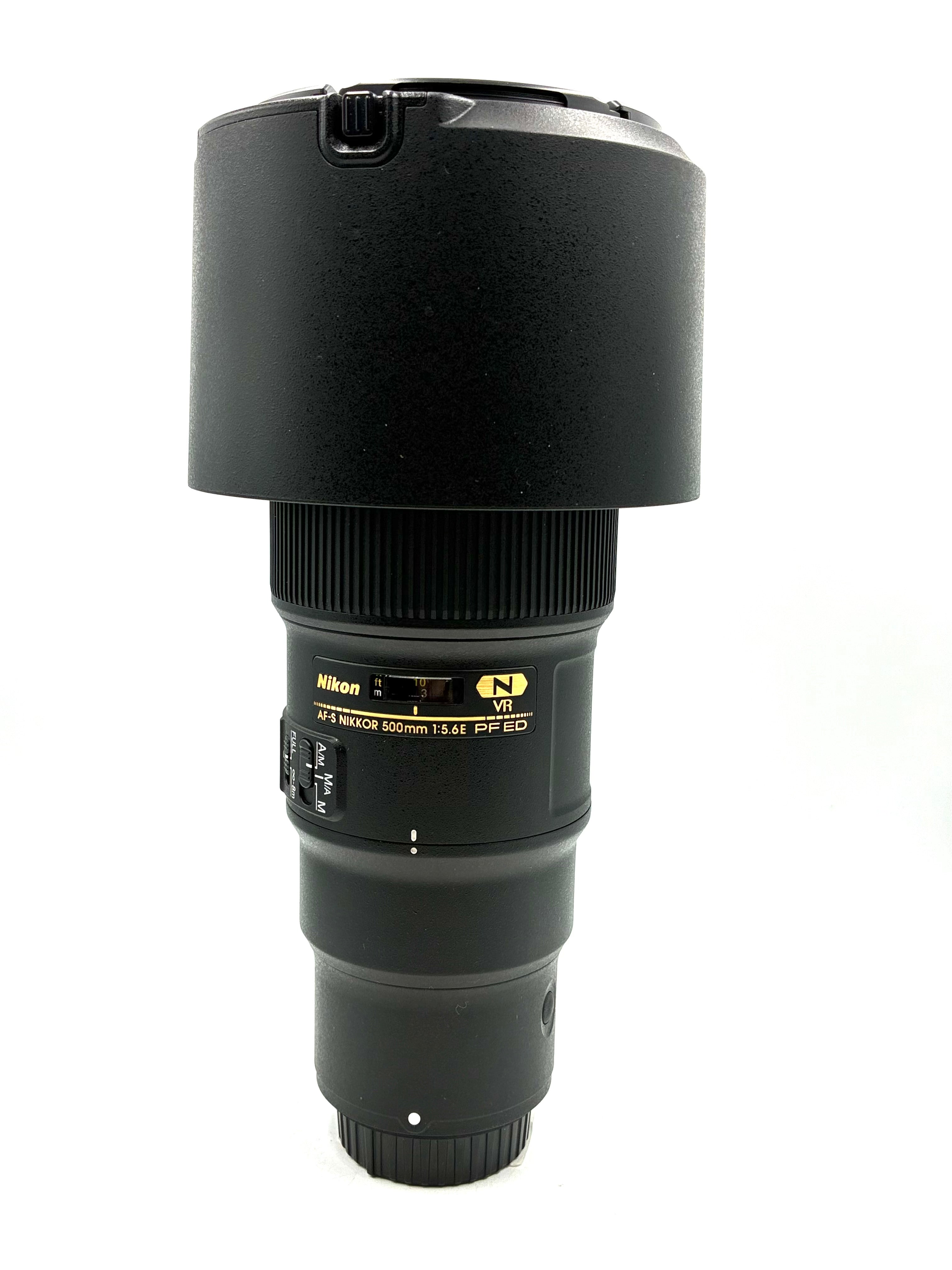 USED Nikon 500mm f/5.6E PF ED VR Lens