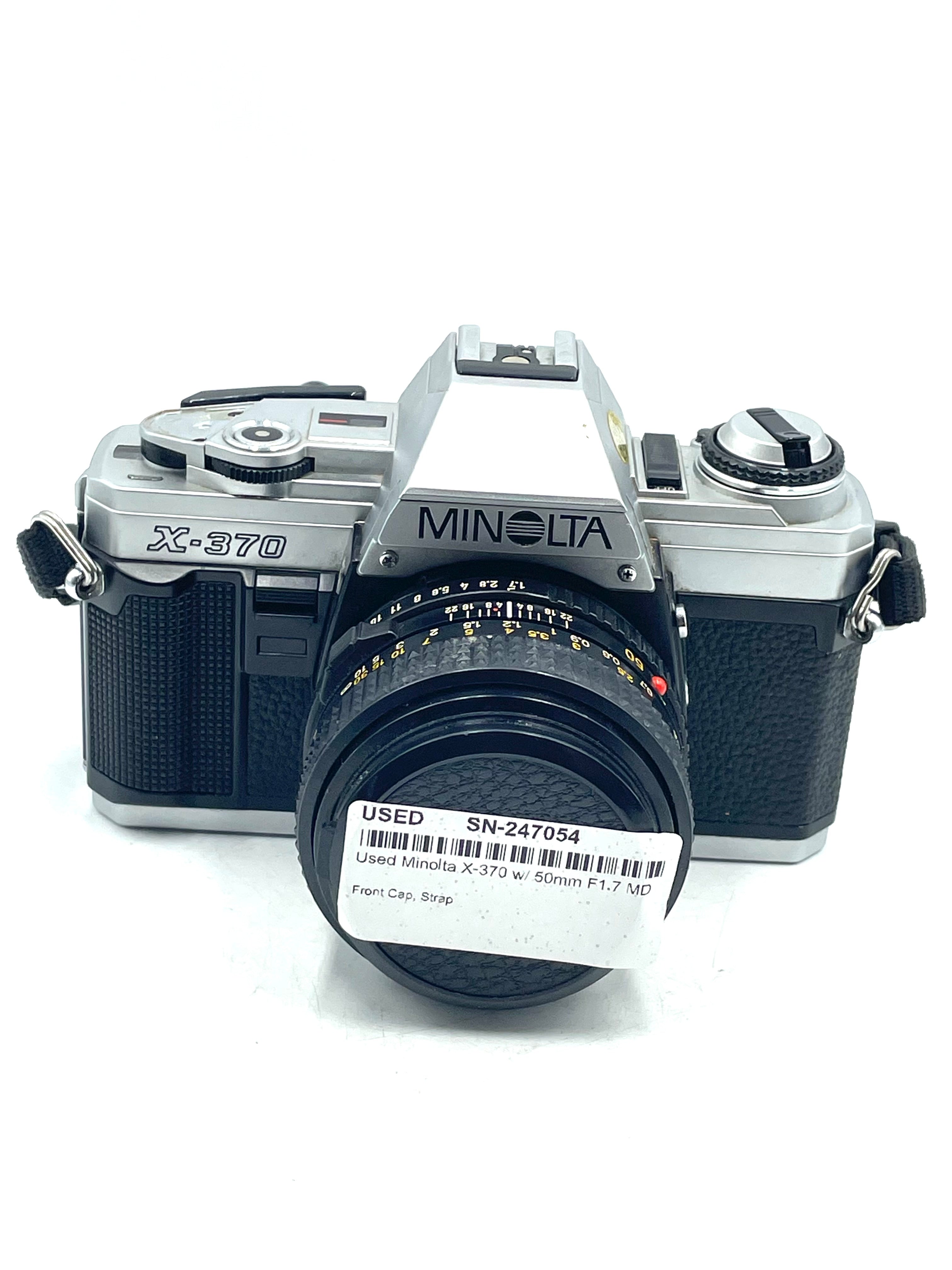 Used Minolta X-370 w/ 50mm F1.7 MD