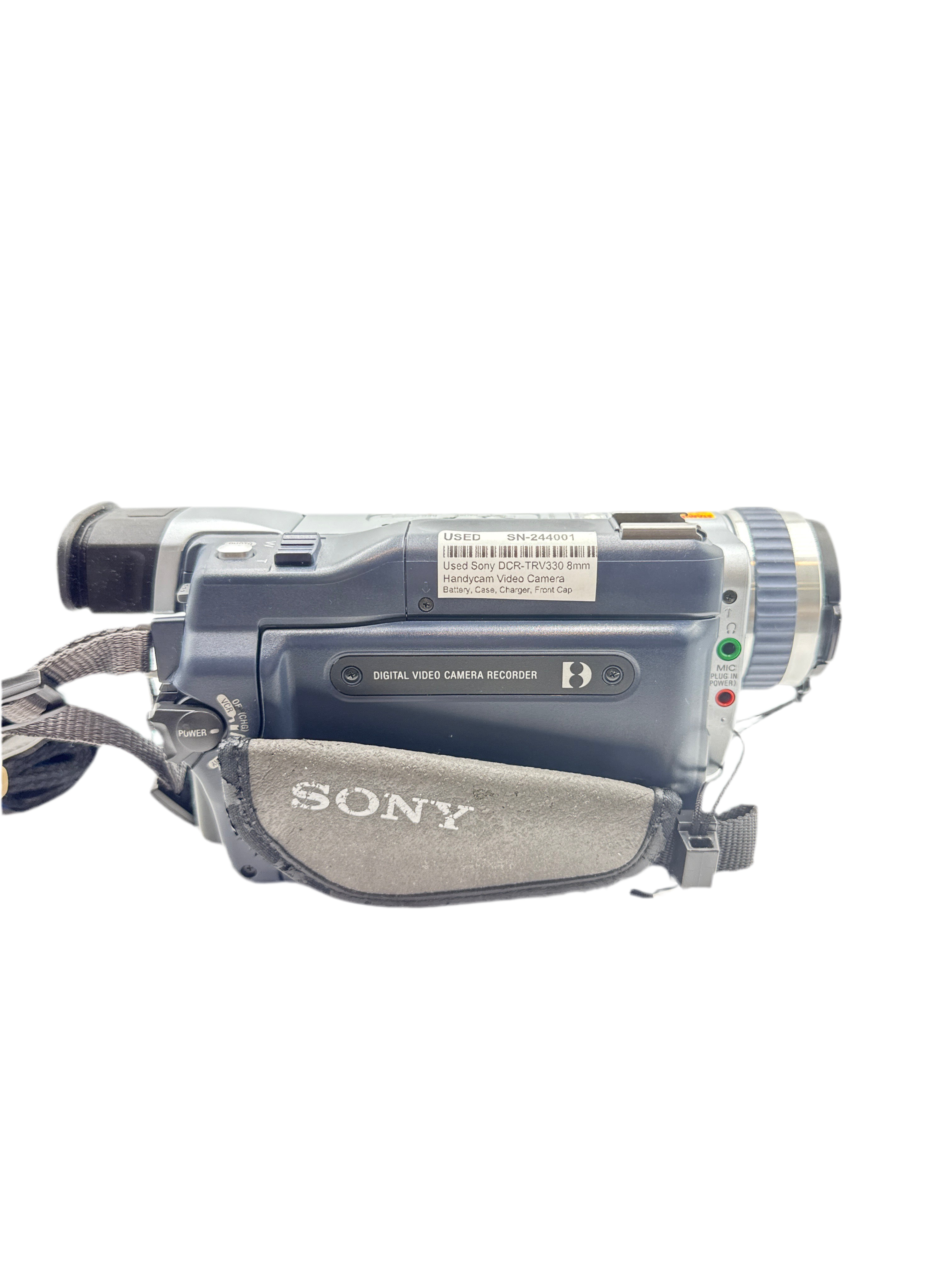 Used Sony DCR-TRV330 8mm Handycam Video Camera