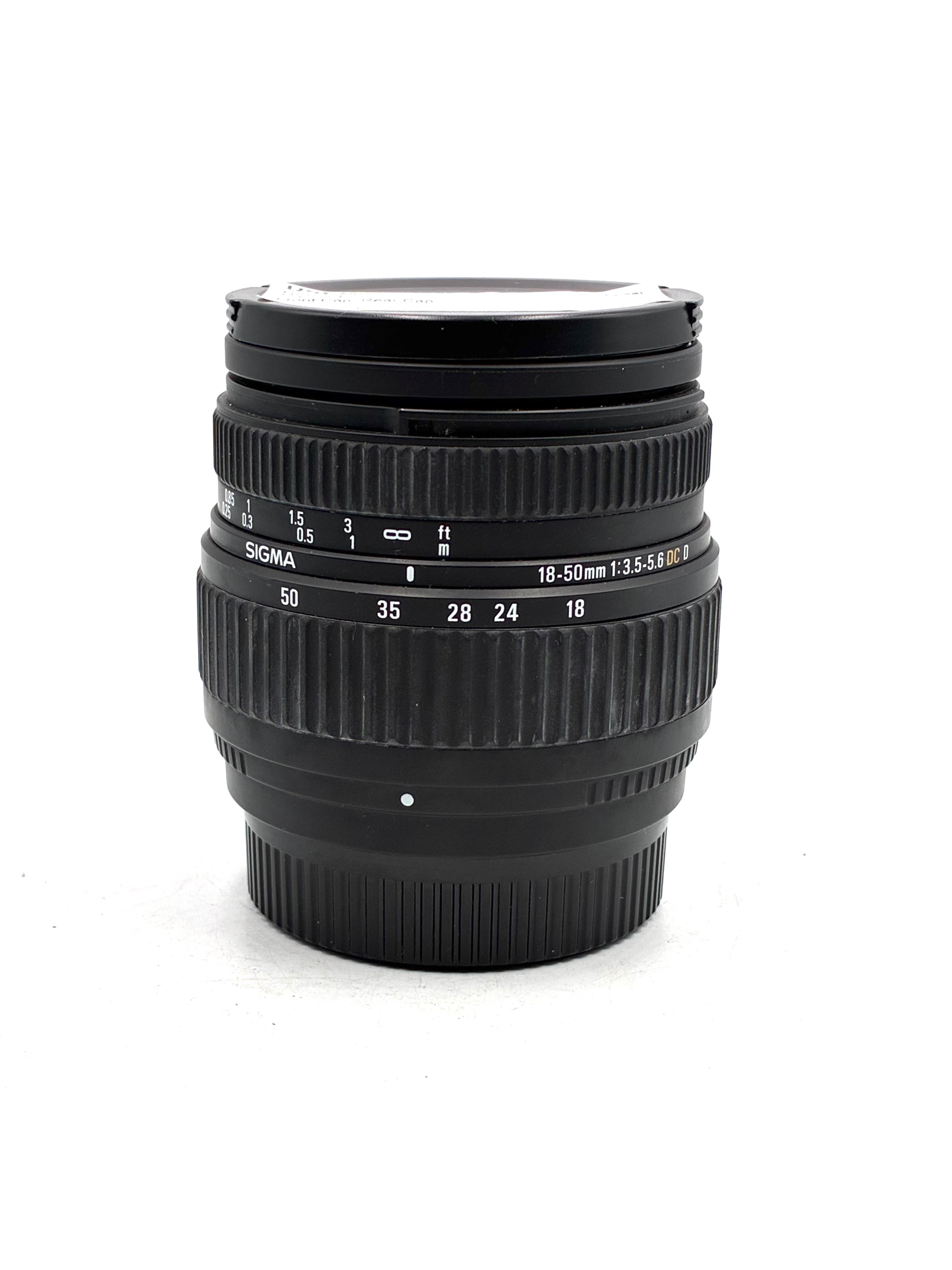 Used Sigma 18-50mm f3.5-5.6 DC D -Nikon F