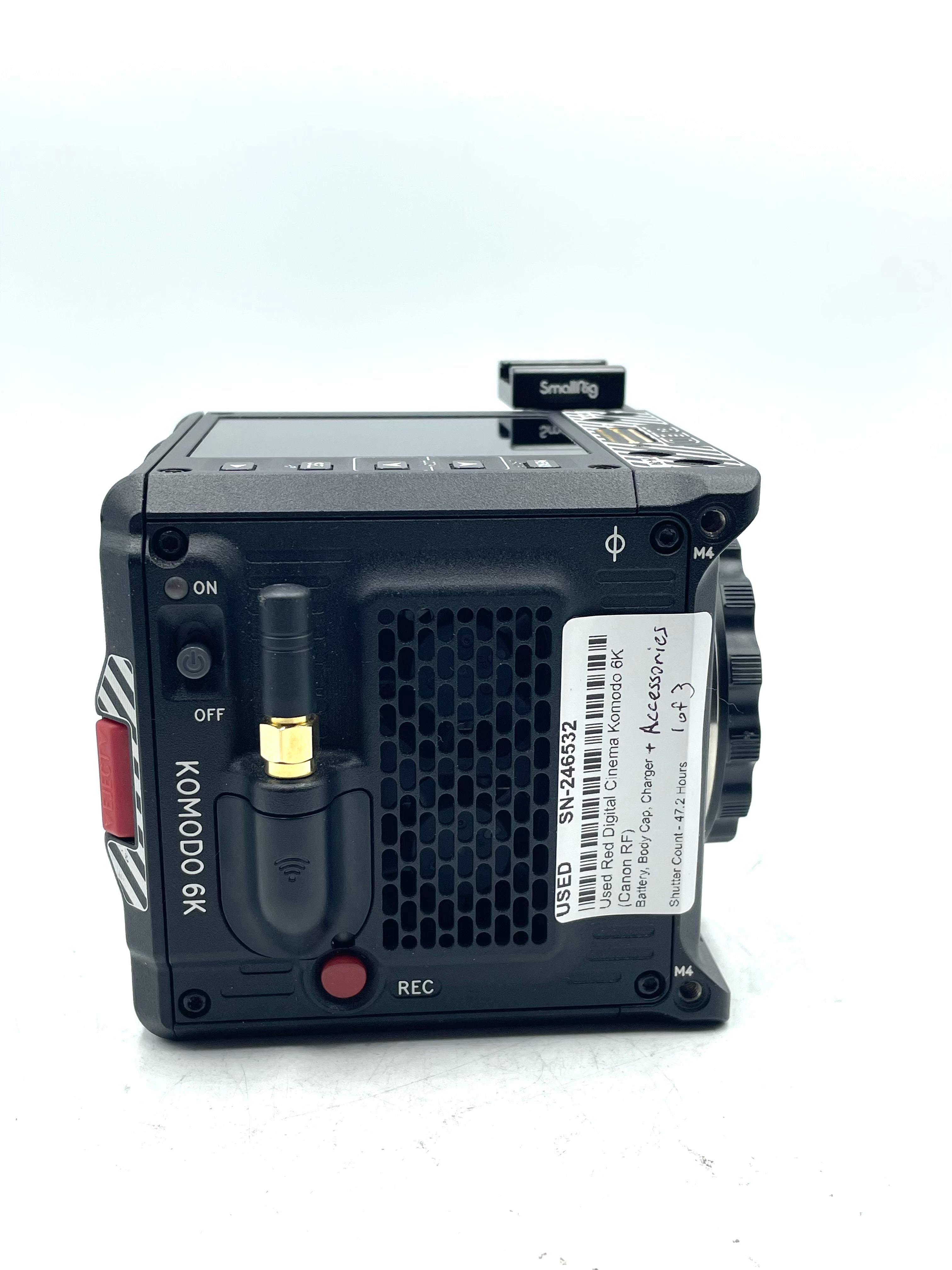 Used Red Digital Cinema Komodo 6K (Canon RF)