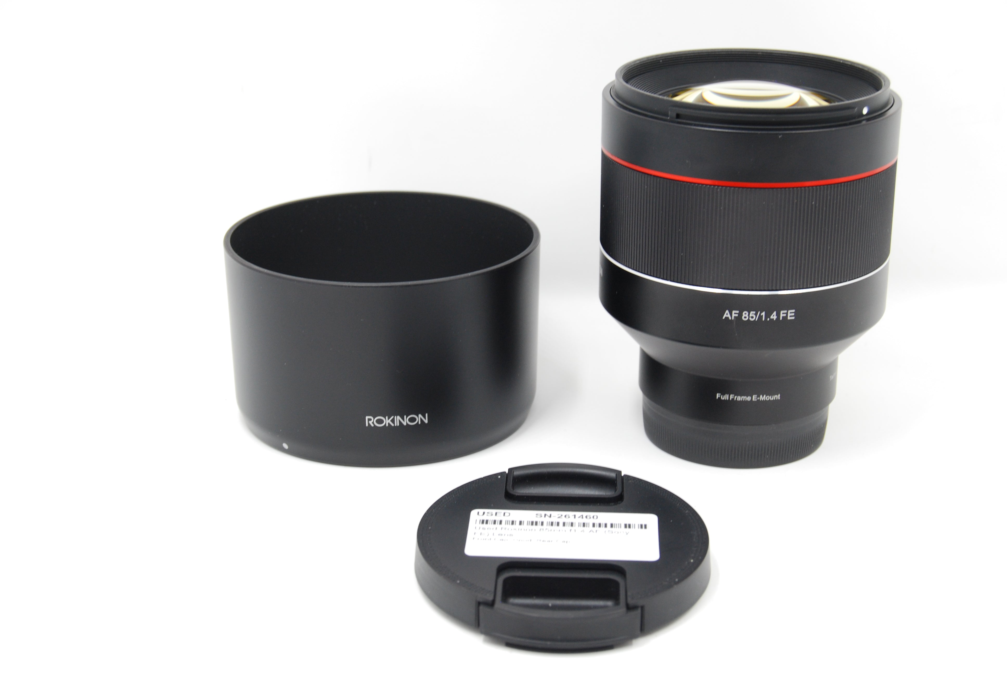 Used Rokinon 85mm f1.4 AF (Sony-FE) Lens