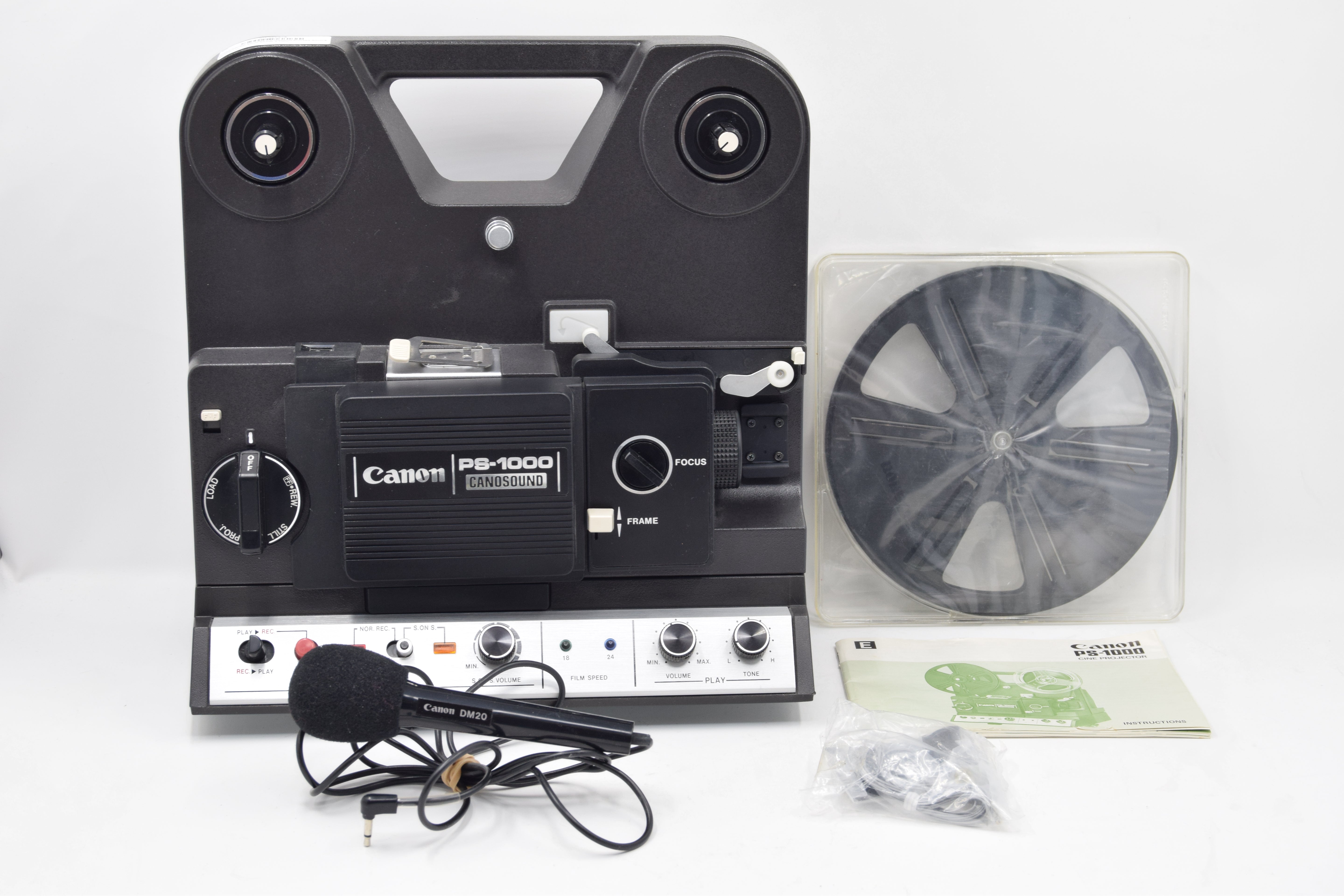 Used Canon PS-1000 Canosound Vintage Sound Projector for 8mm Super 8 Film