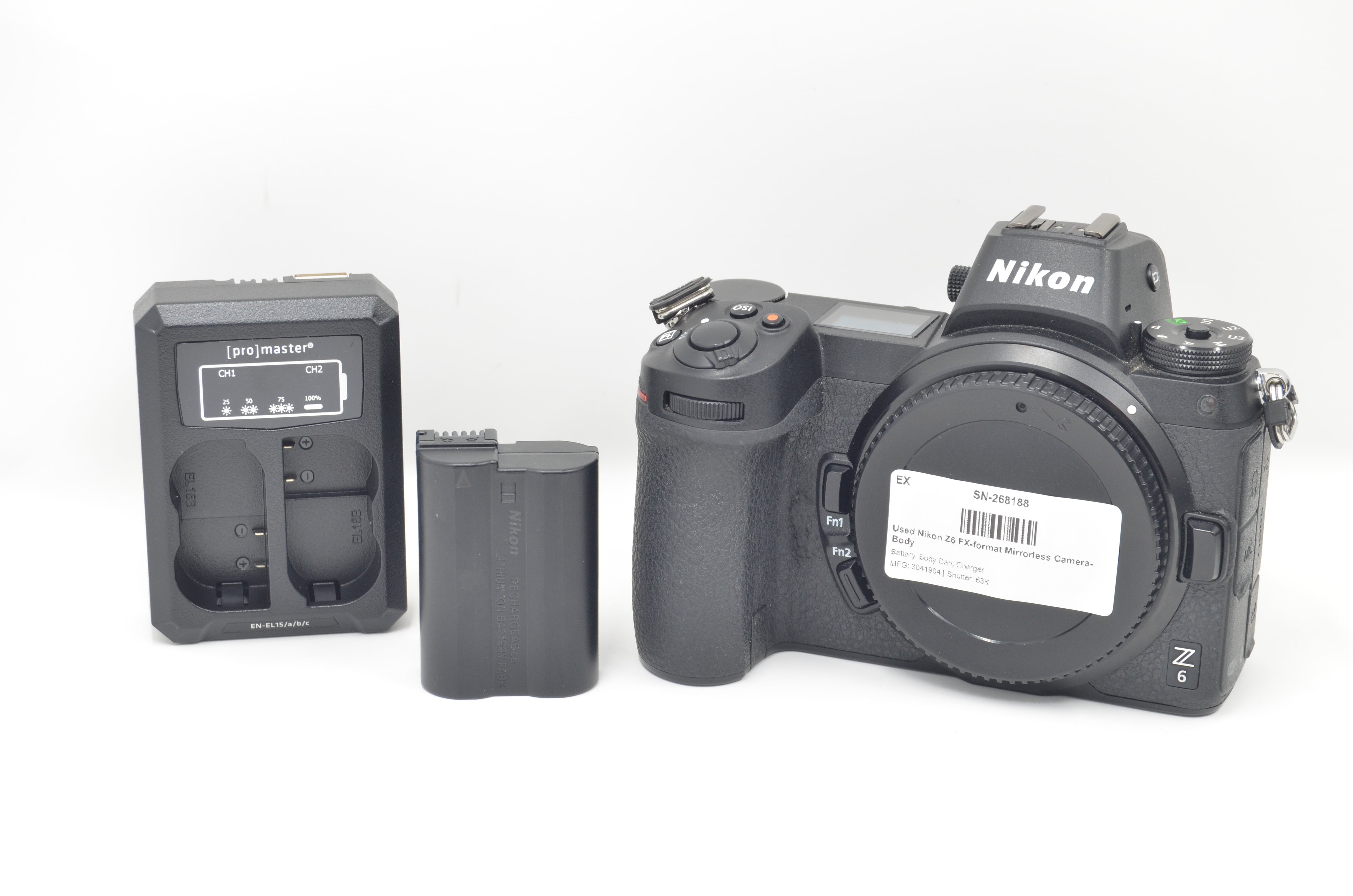 Used Nikon Z6 FX-format Mirrorless Camera  Body
