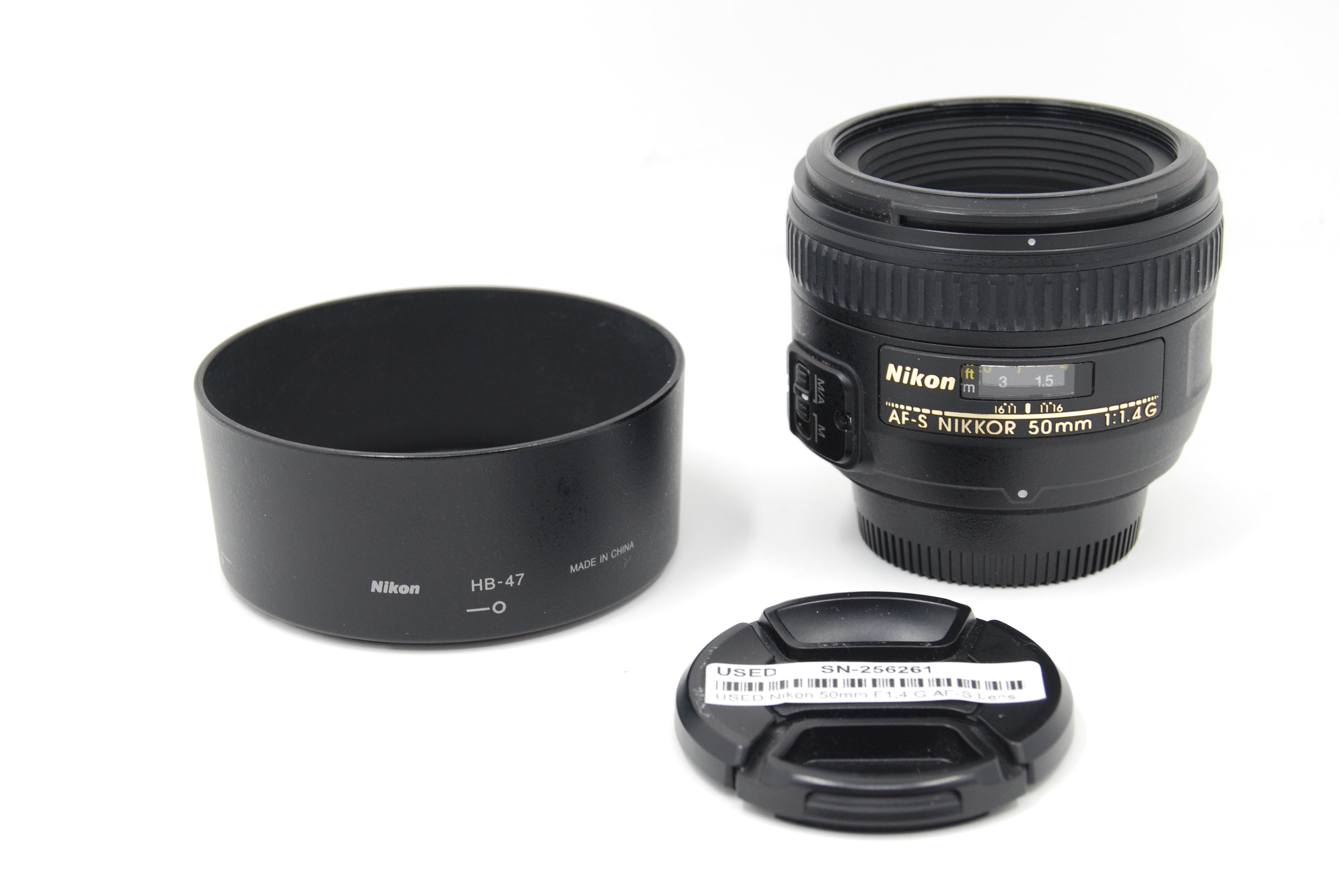 USED Nikon 50mm F1.4 G AF-S Lens