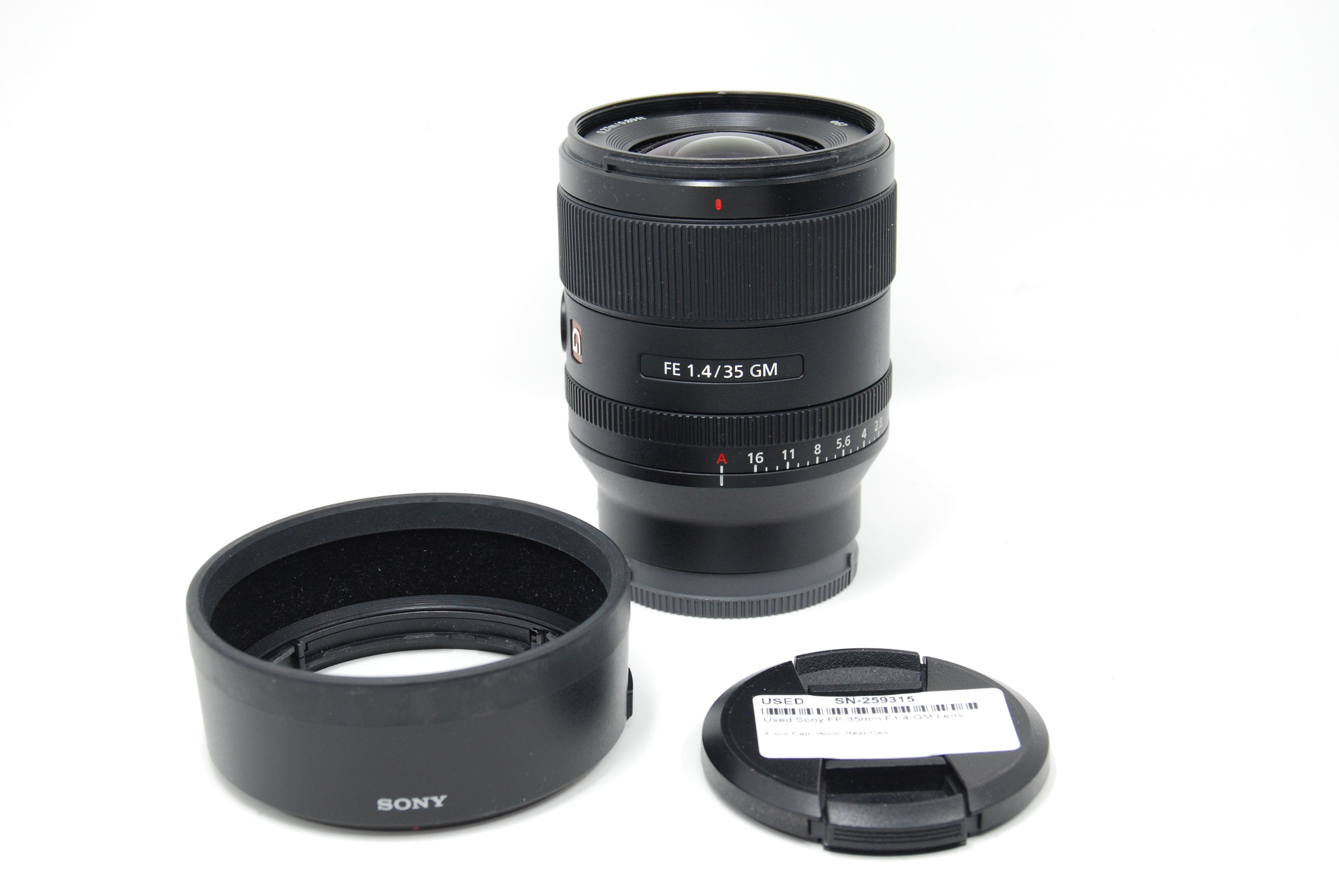 Used Sony FE 35mm F1.4 GM Lens