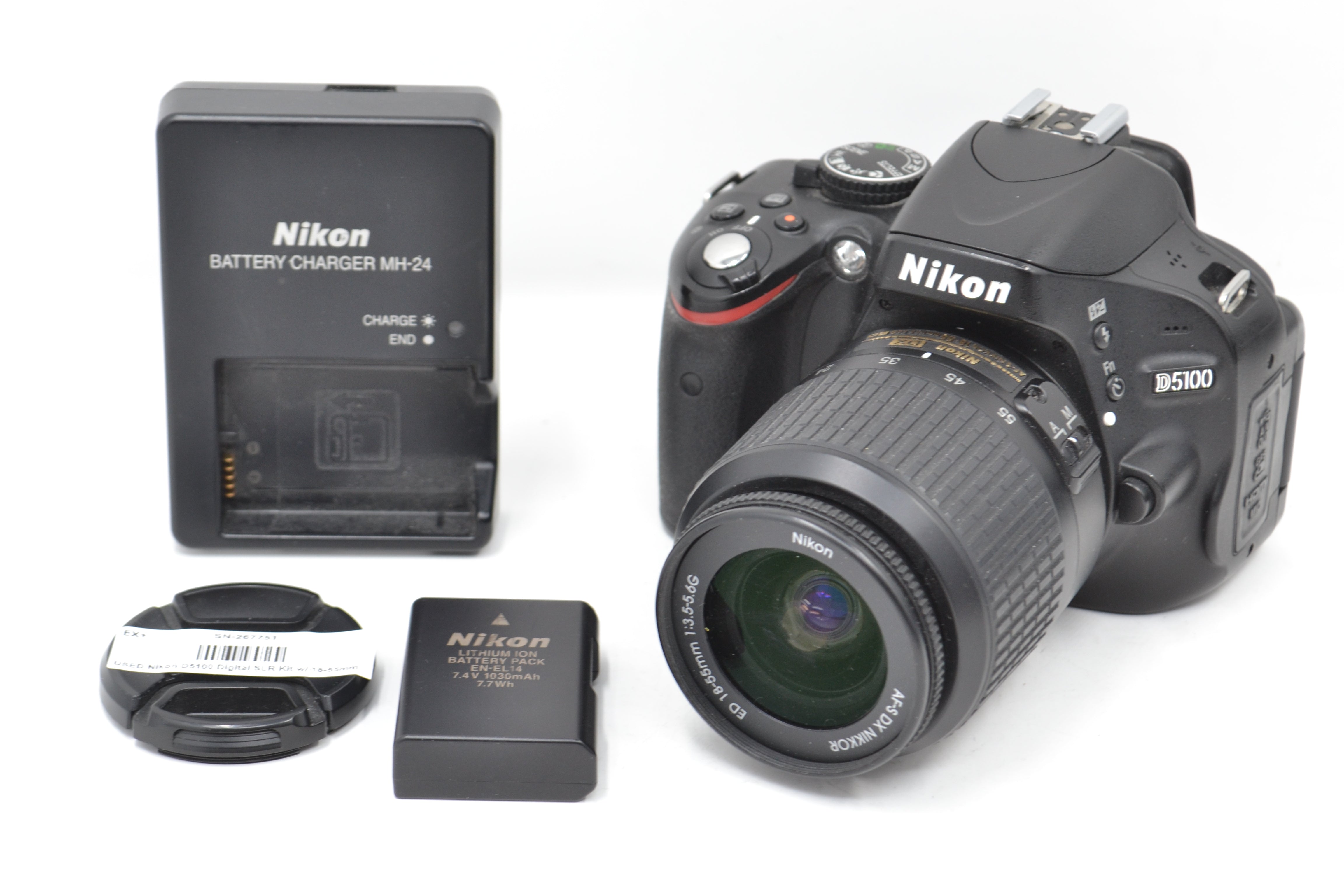 USED Nikon D5100 Digital SLR Kit w/ 18-55mm