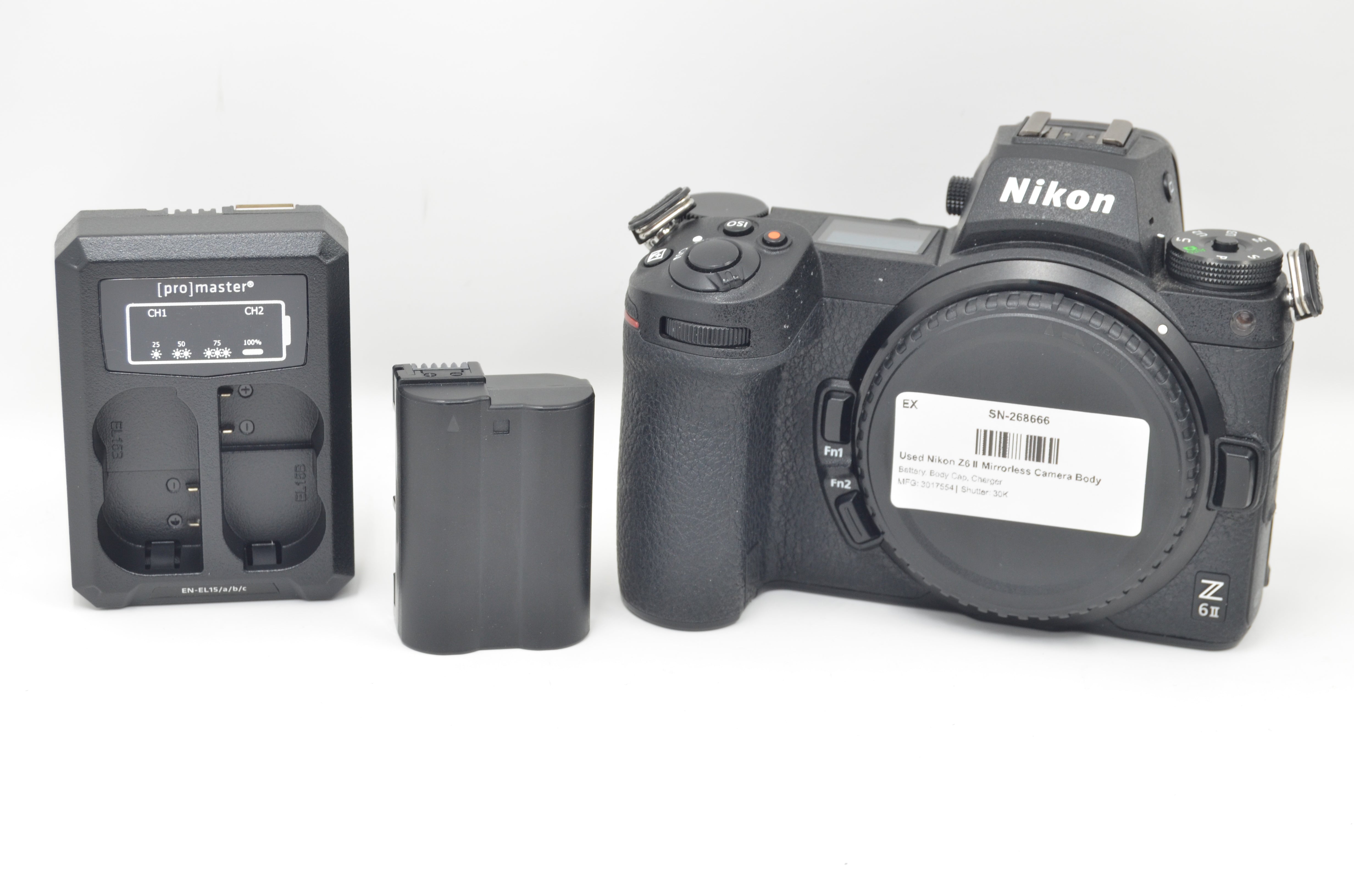 Used Nikon Z6 II Mirrorless Camera Body