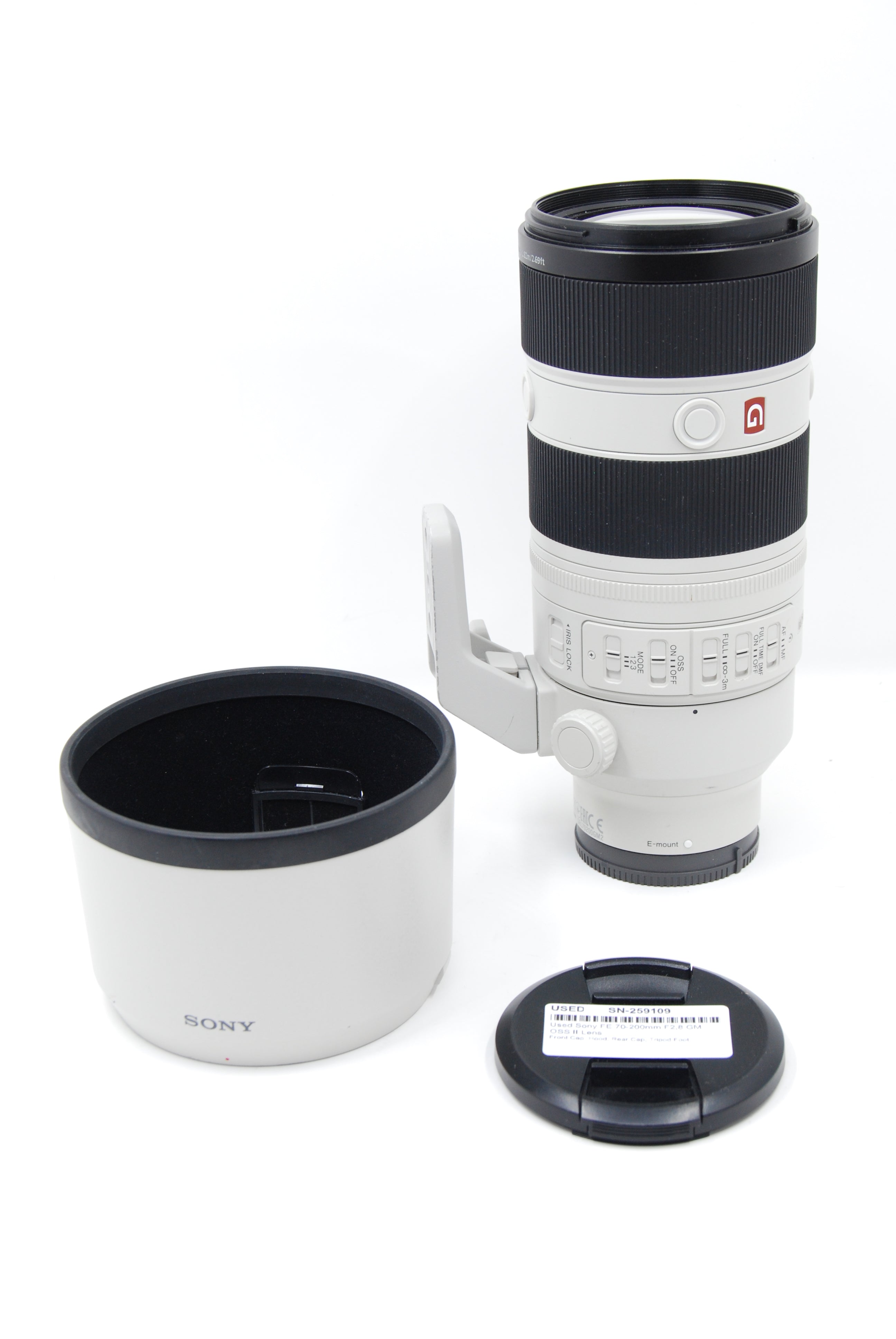 Used Sony FE 70-200mm F2.8 GM OSS II Lens