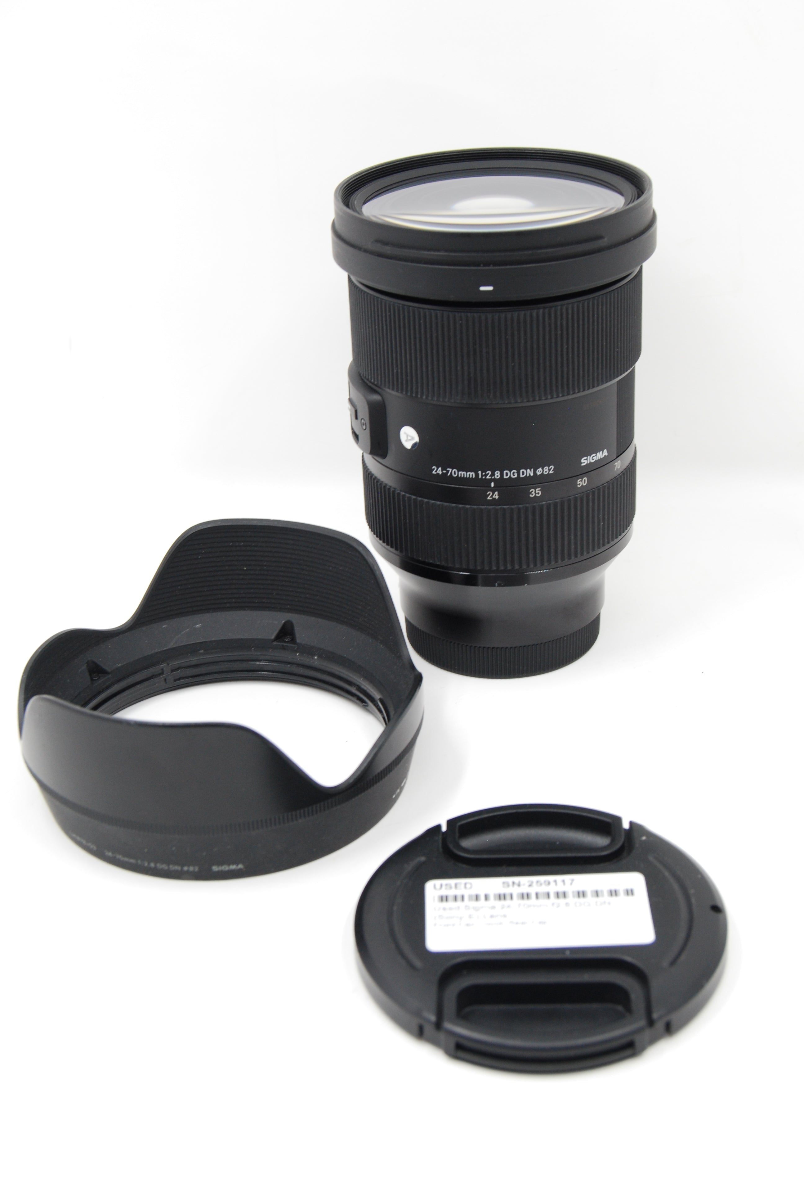 Used Sigma 24-70mm f2.8 DG DN (Sony-E) Lens
