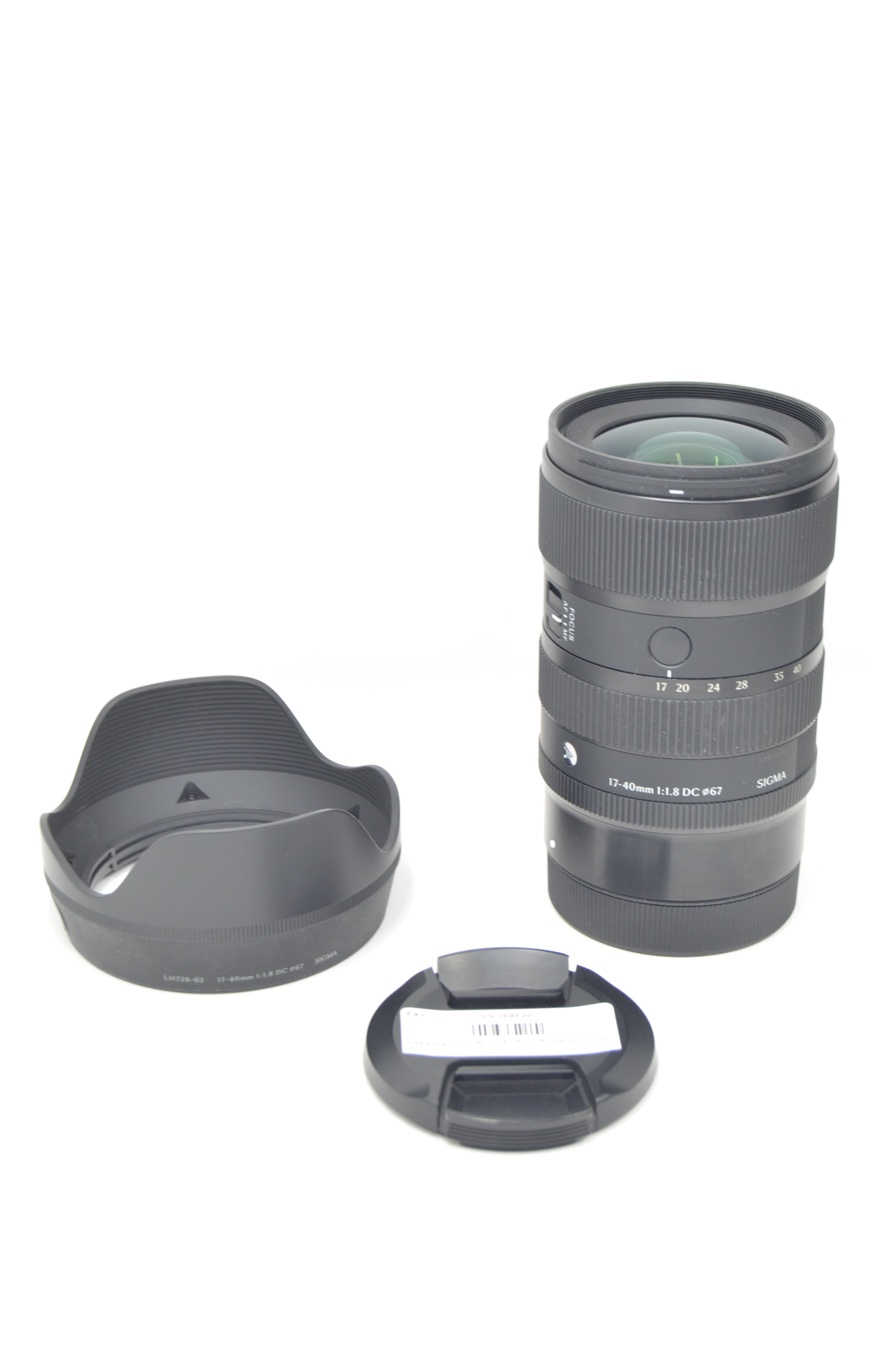 Used Sigma 17-40mm F1.8 DC Art Lens (Canon RF)
