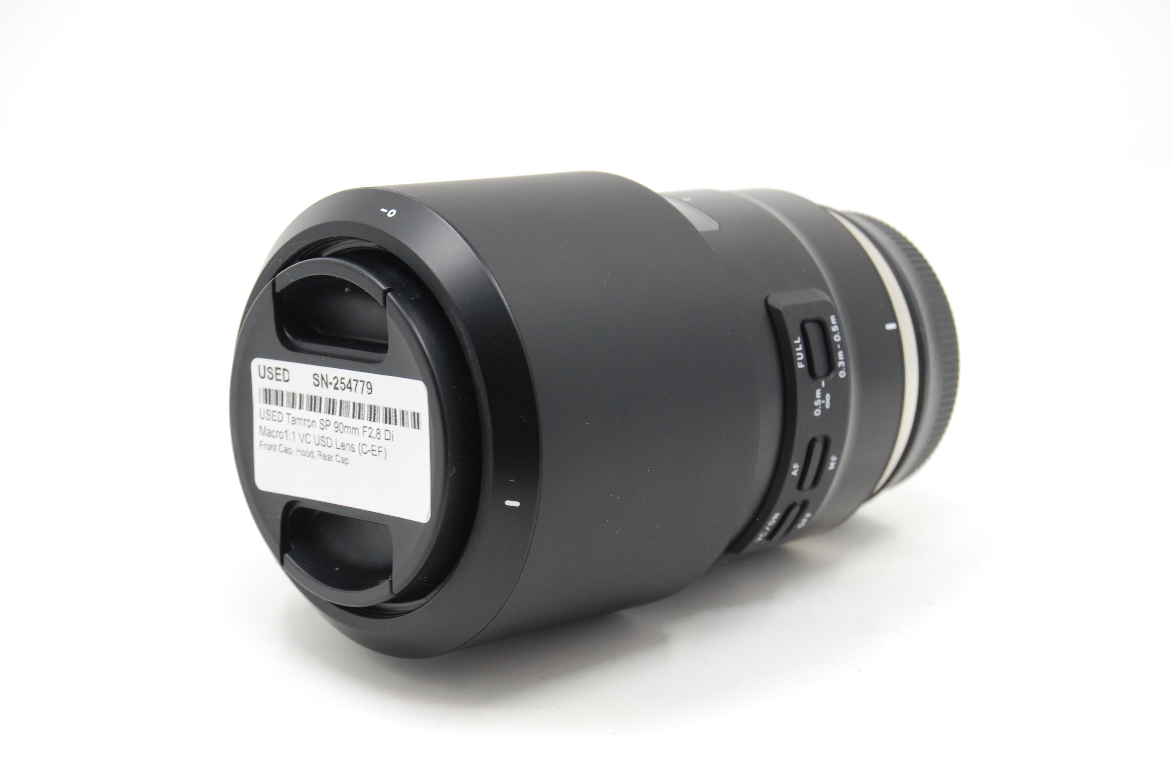 USED Tamron SP 90mm F2.8 Di Macro1:1 VC USD Lens (C-EF)