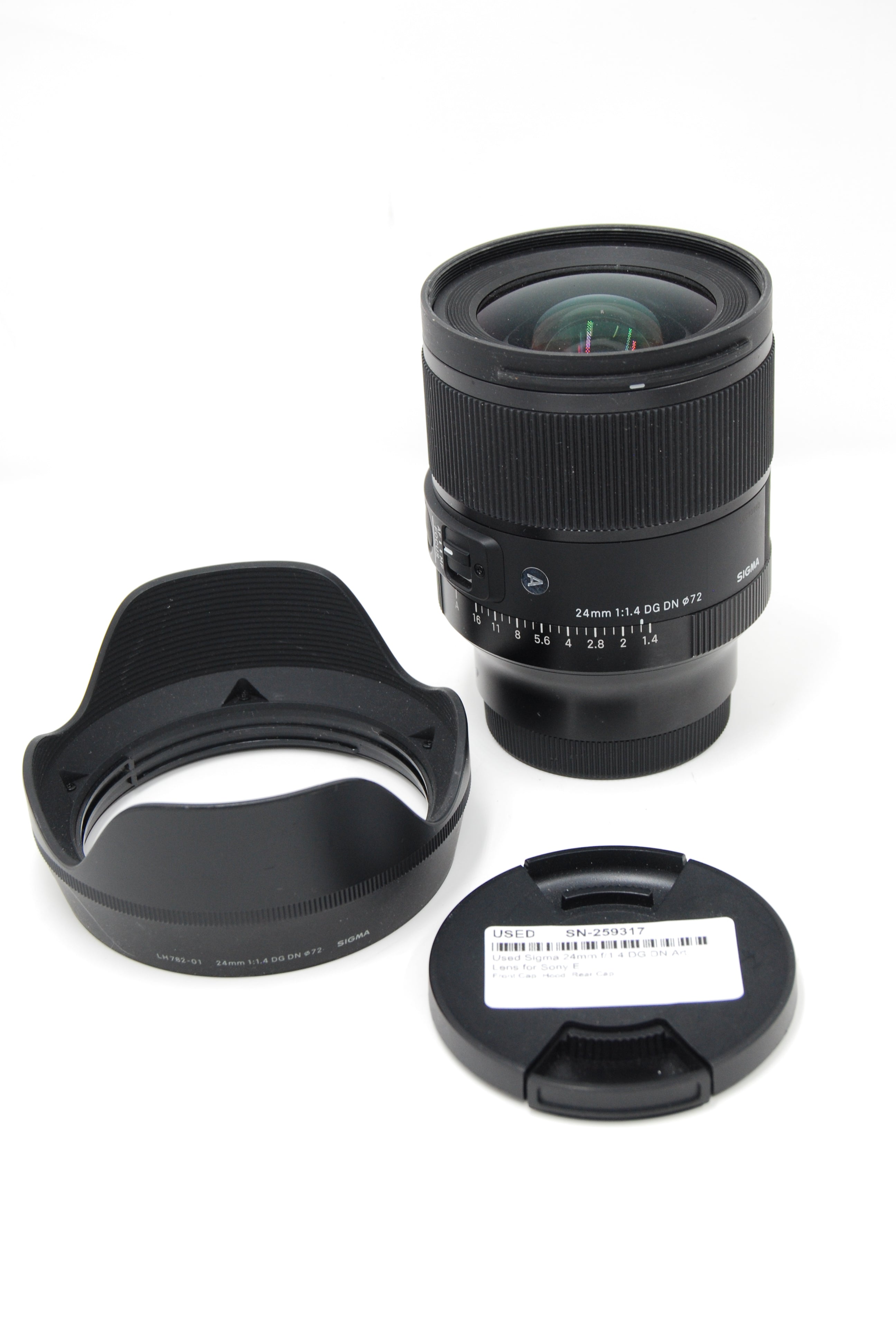 Used Sigma 24mm f/1.4 DG DN Art Lens for Sony E